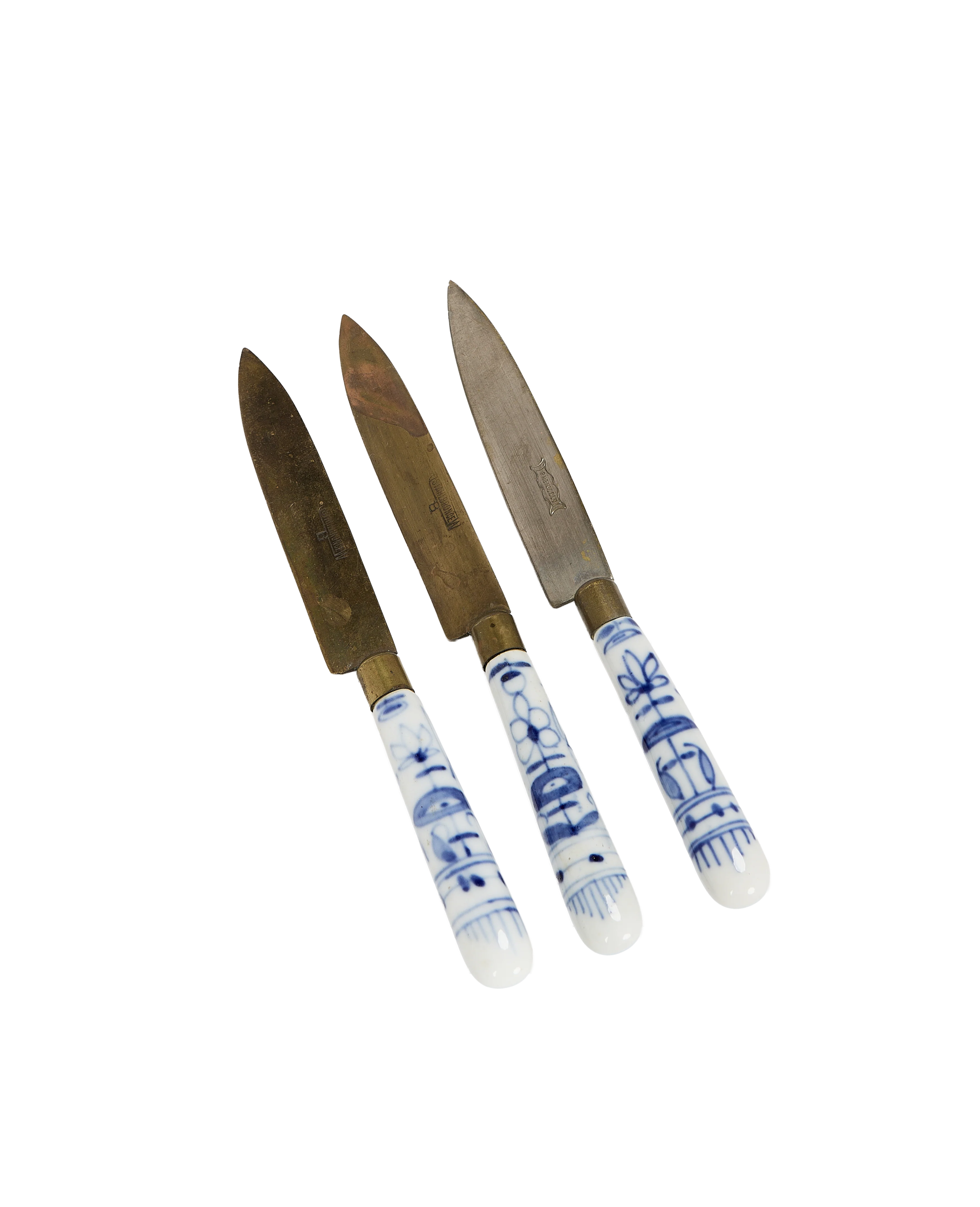 1900s Porcelain Fruit Knife - Per Piece - Image 3