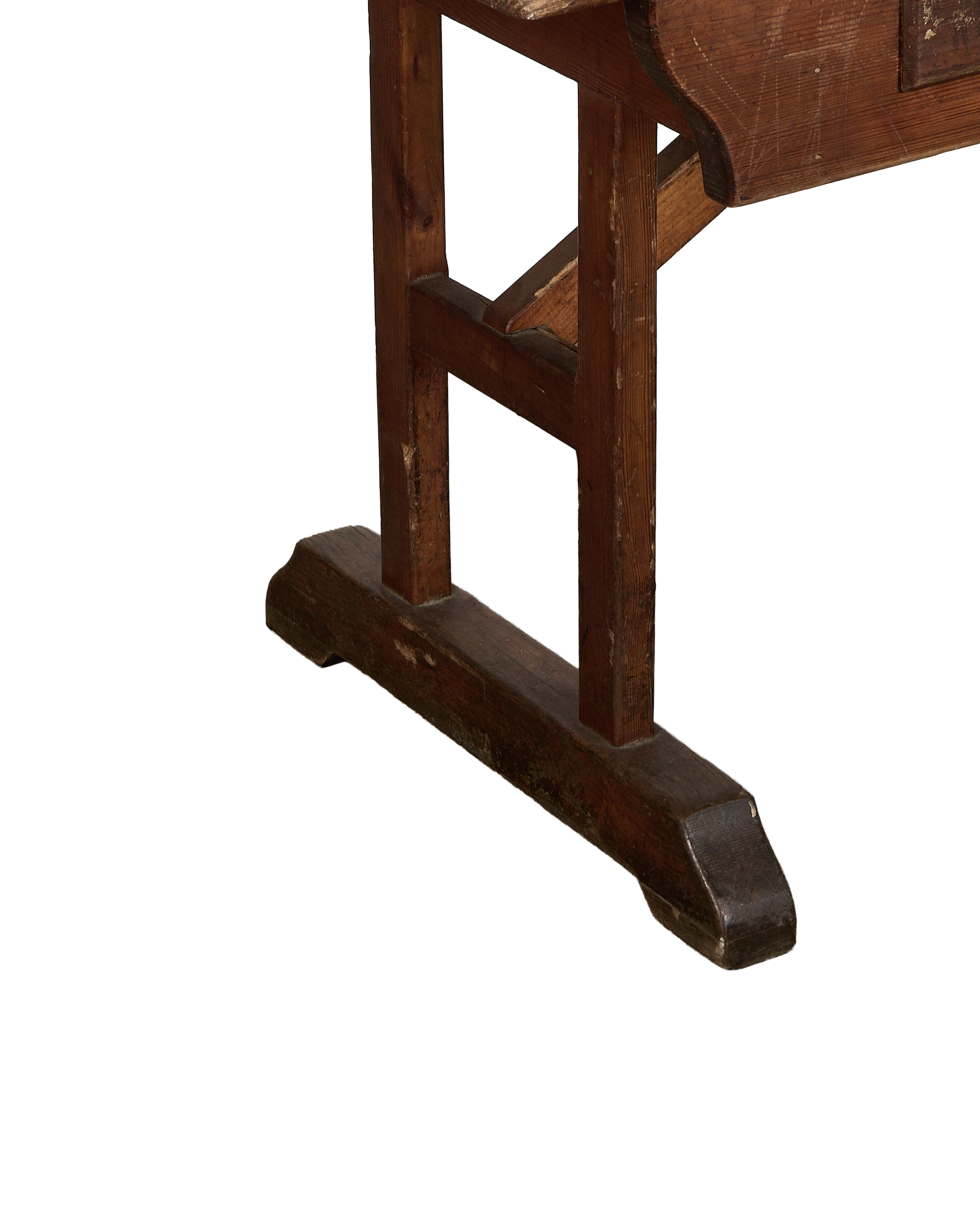 6 Drawer Farm Table - Image 3