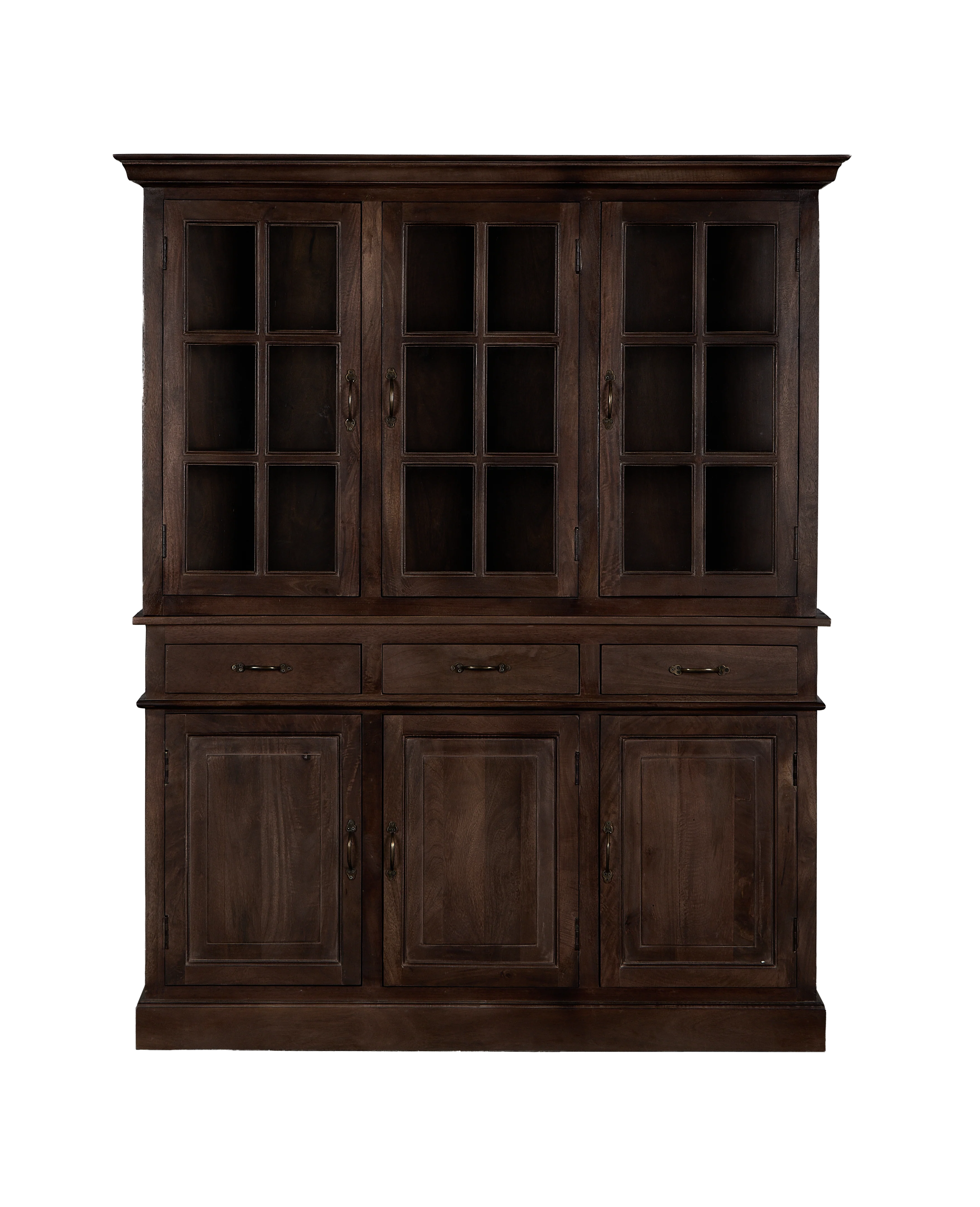 Abbey Two-Piece Display Cabinet