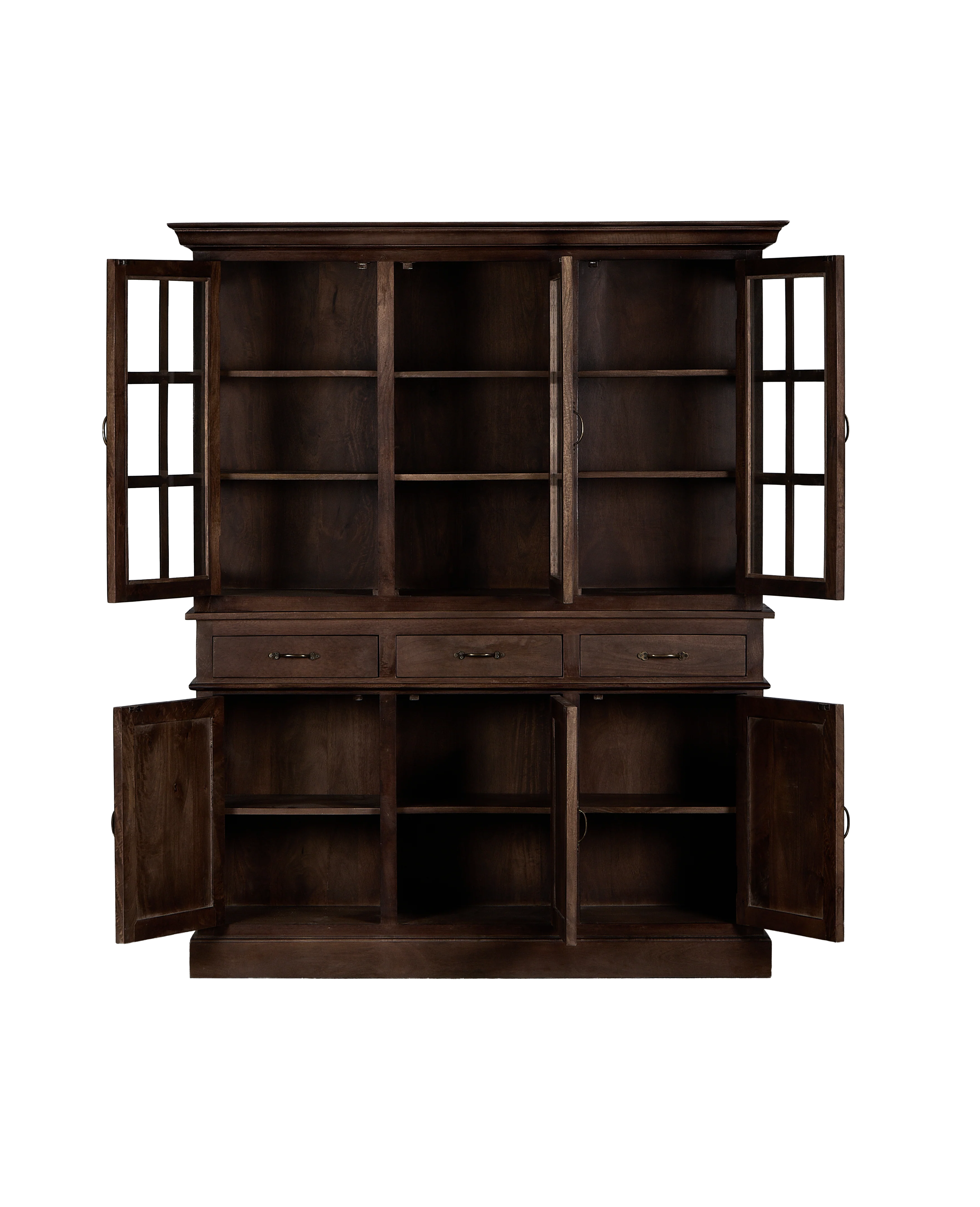 Abbey Two-Piece Display Cabinet - Image 2