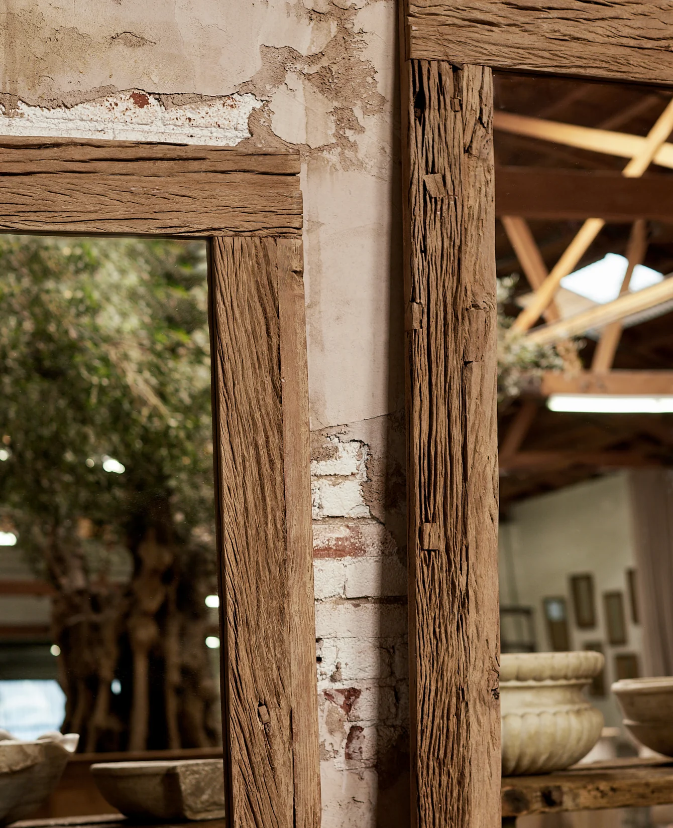 Acacia Mirror - Bleached - Image 6
