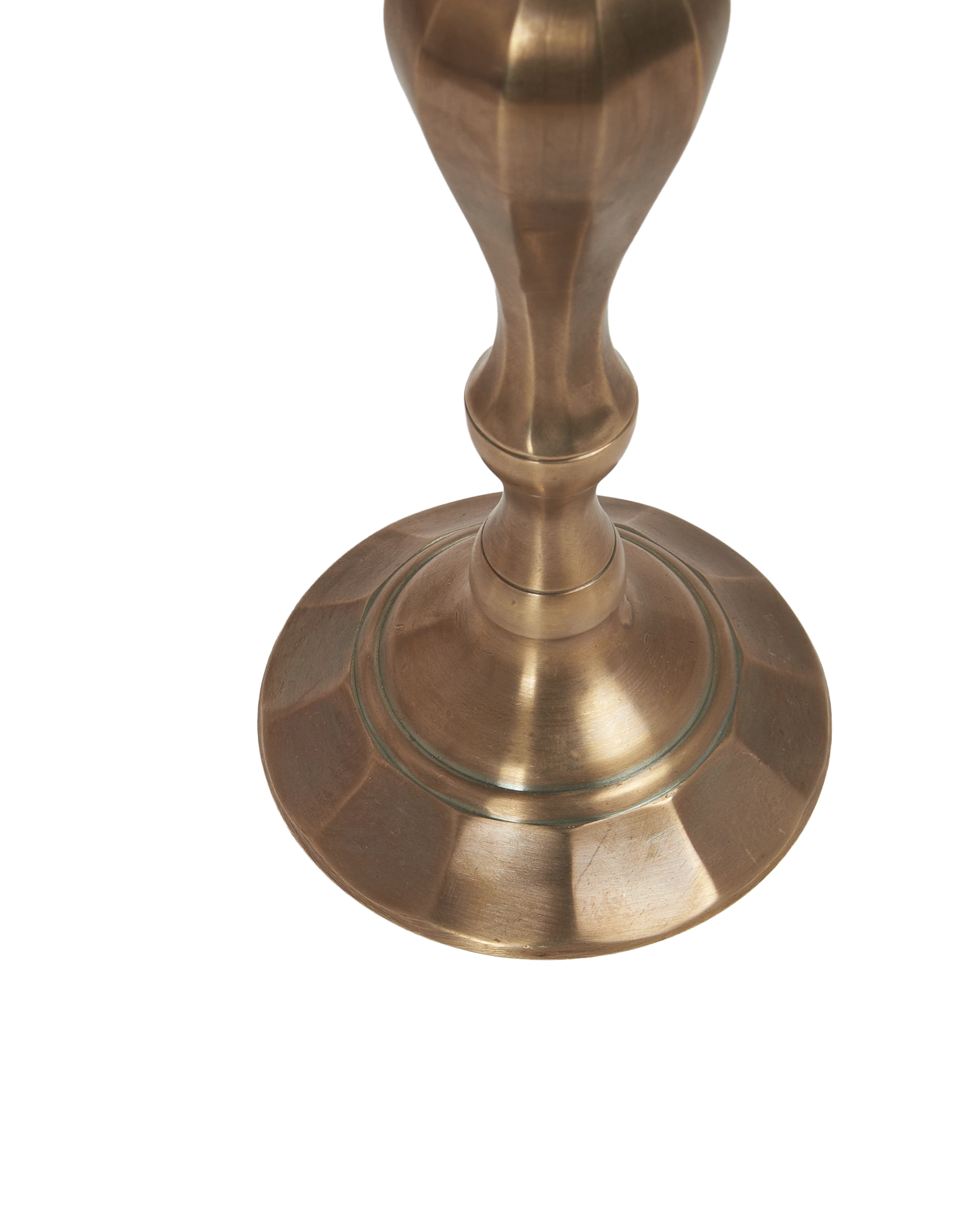 Ambiance Brass Taper Candlestick - Trois - Image 5