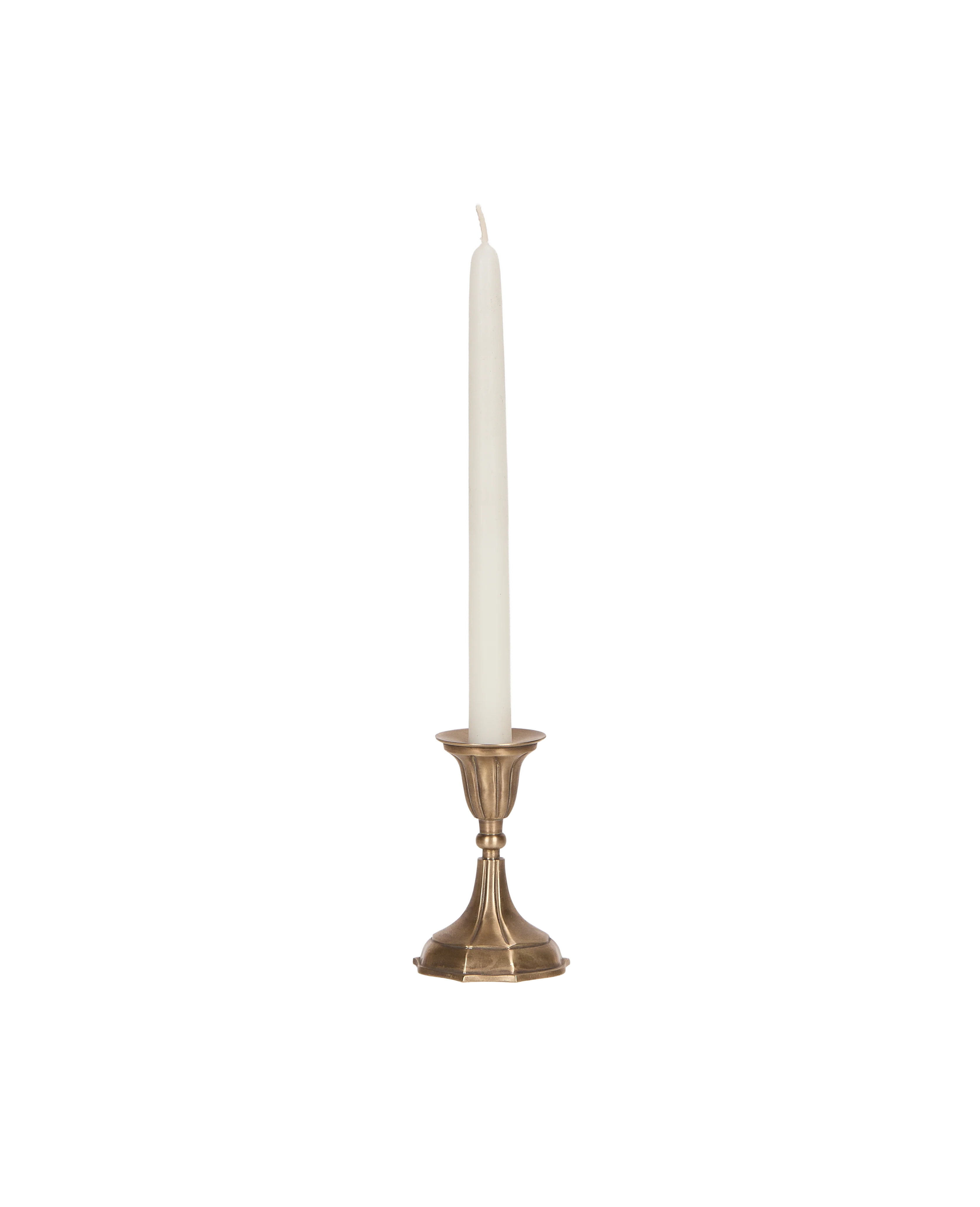 Ambiance Brass Taper Candlestick - Un