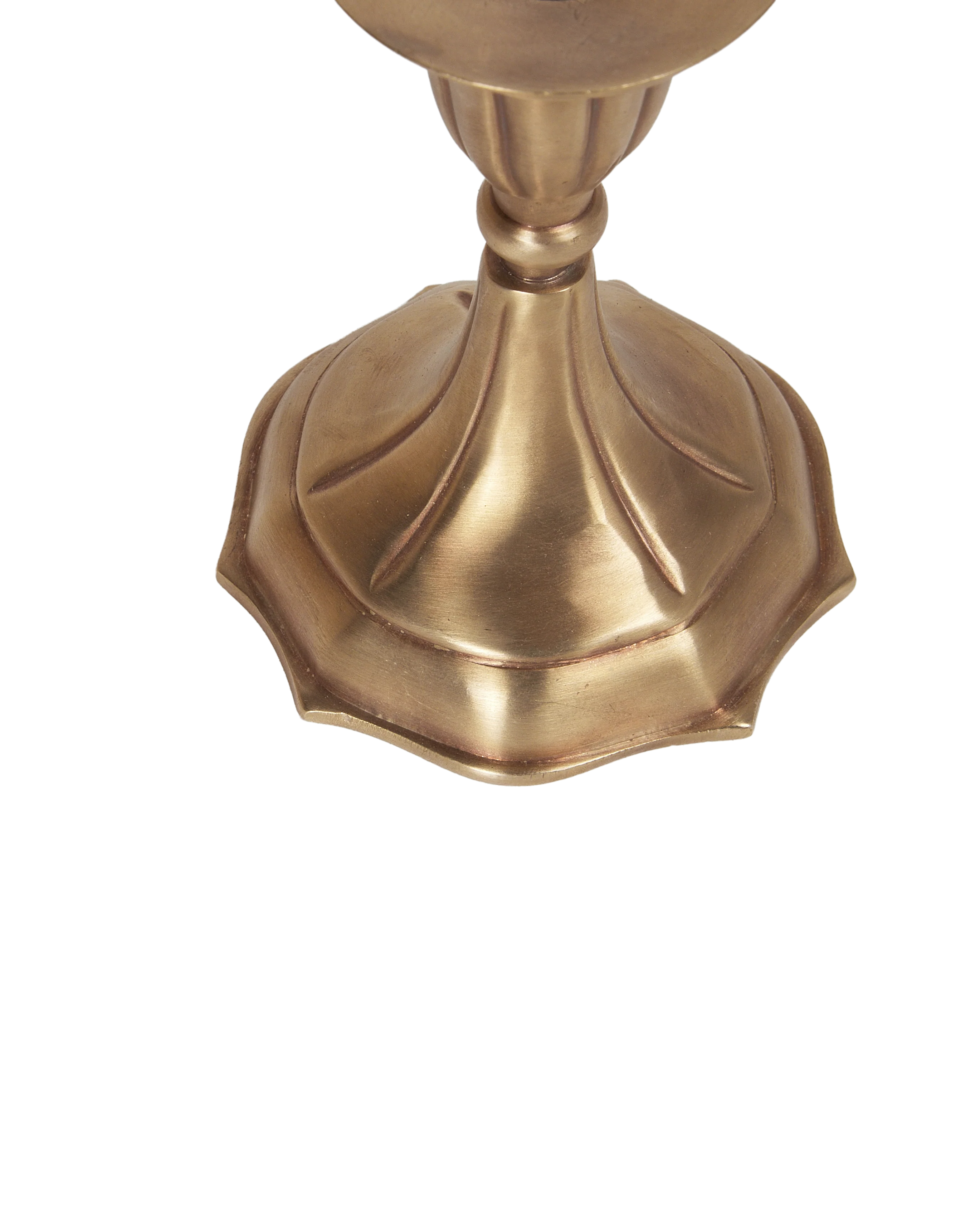 Ambiance Brass Taper Candlestick - Un - Image 5
