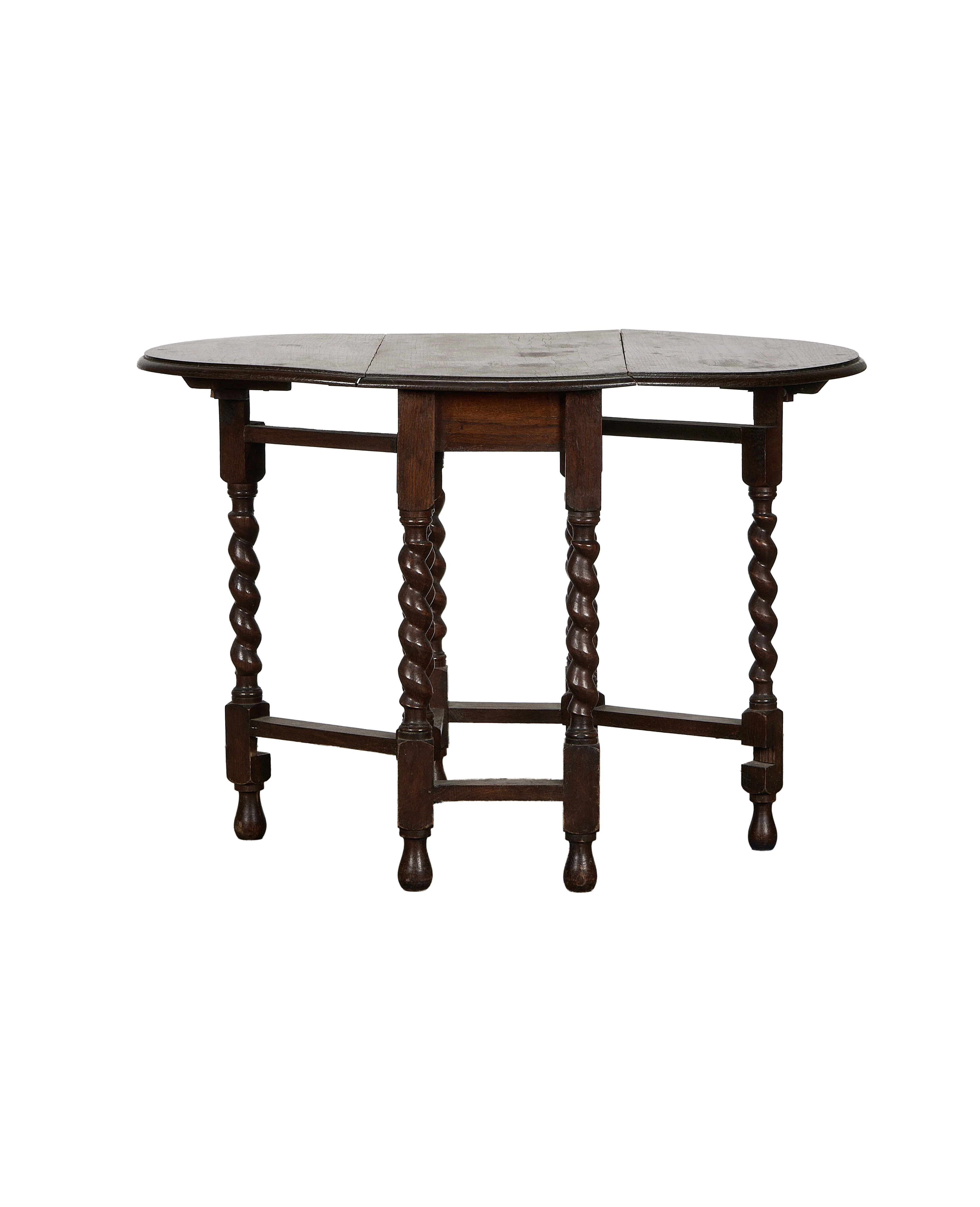 Barley Twist Drop Leaf Table