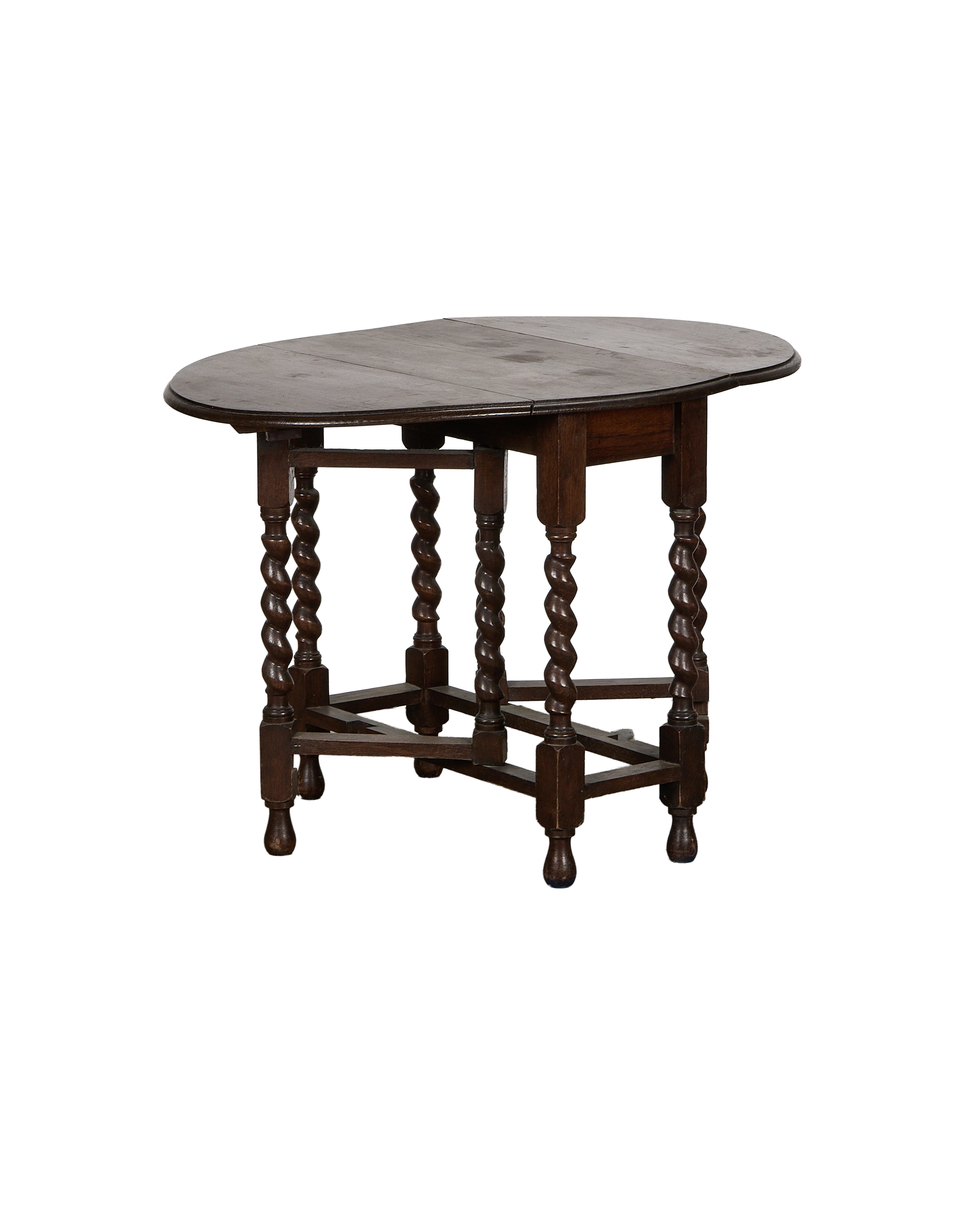 Barley Twist Drop Leaf Table - Image 2