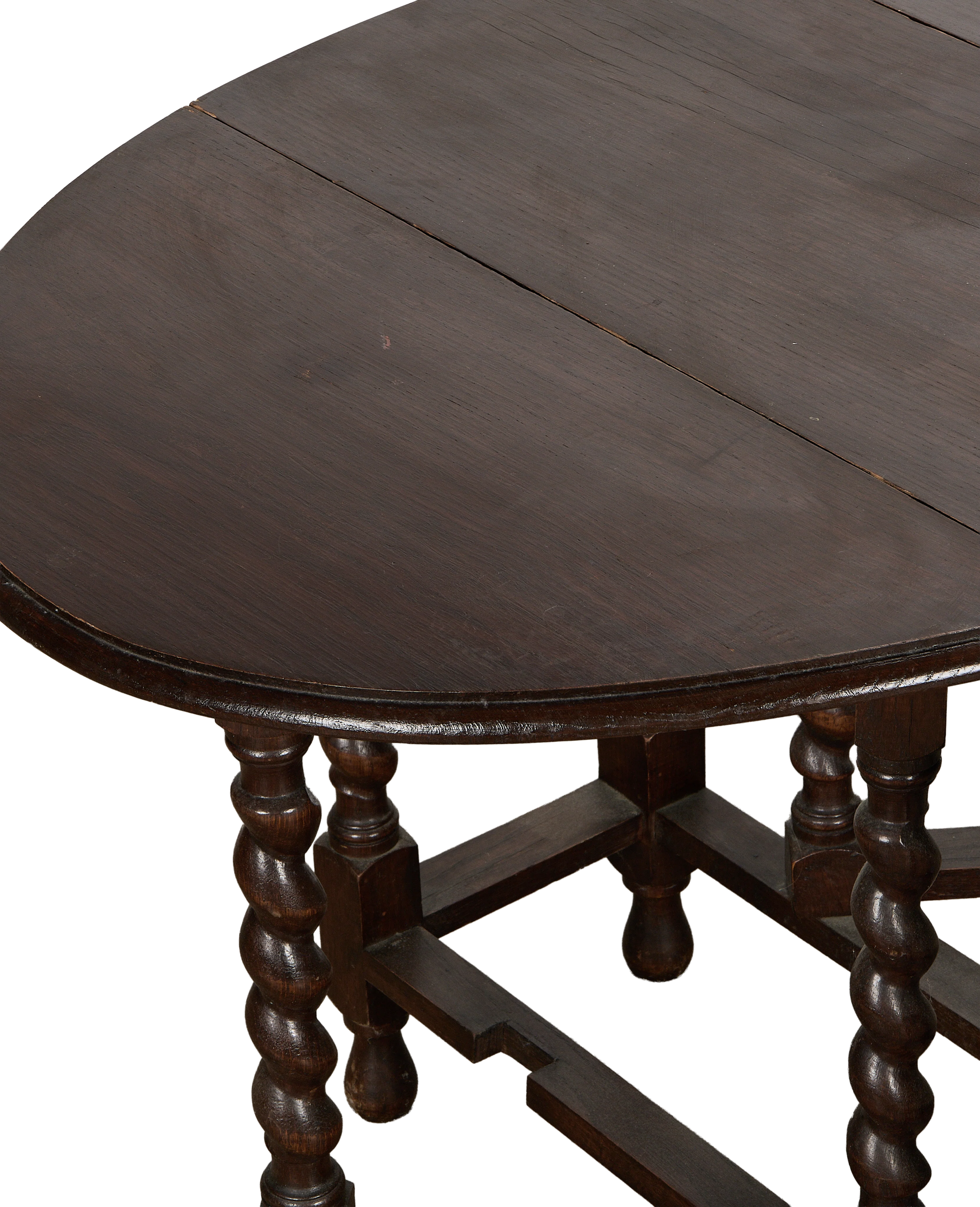 Barley Twist Drop Leaf Table - Image 3
