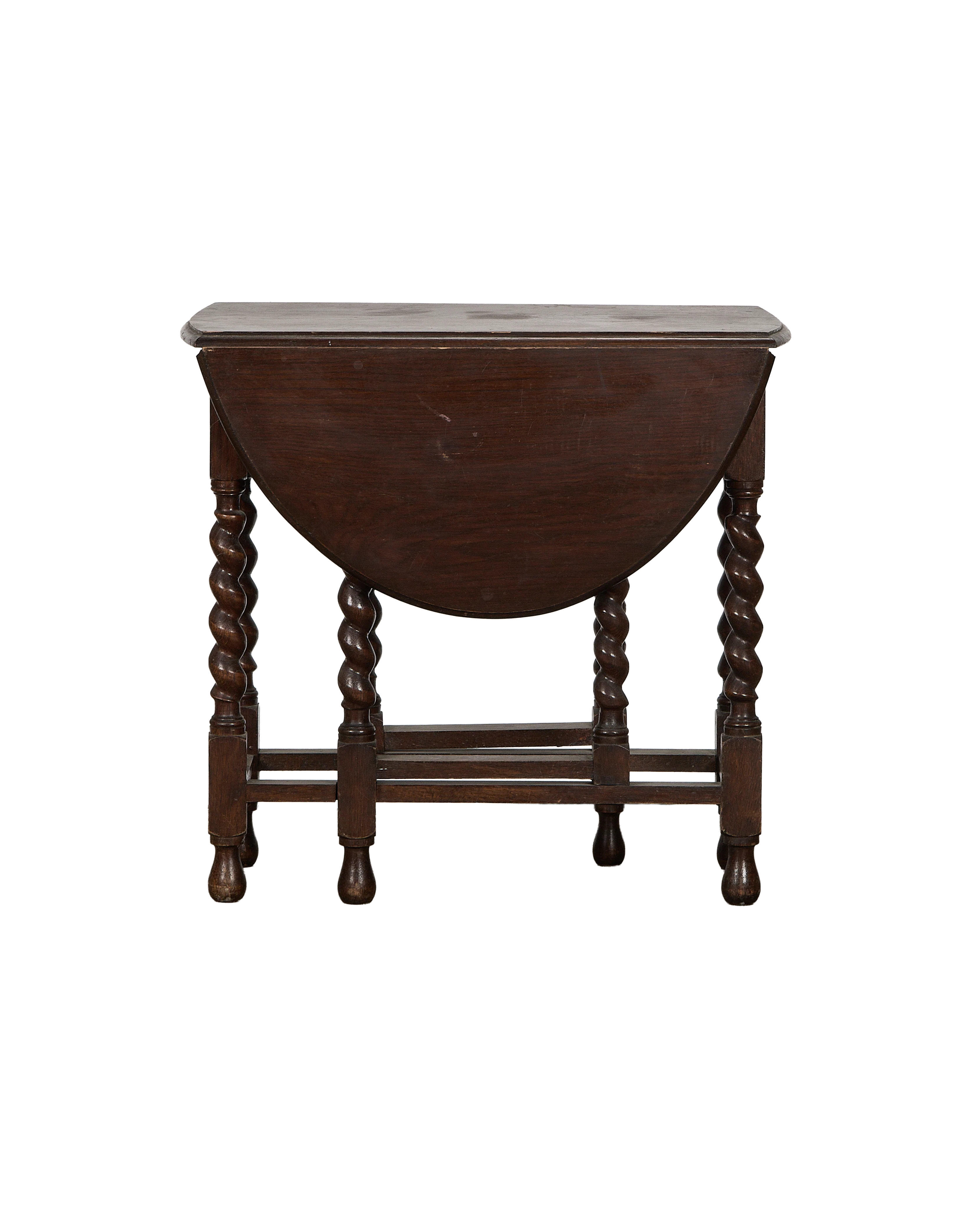 Barley Twist Drop Leaf Table - Image 5