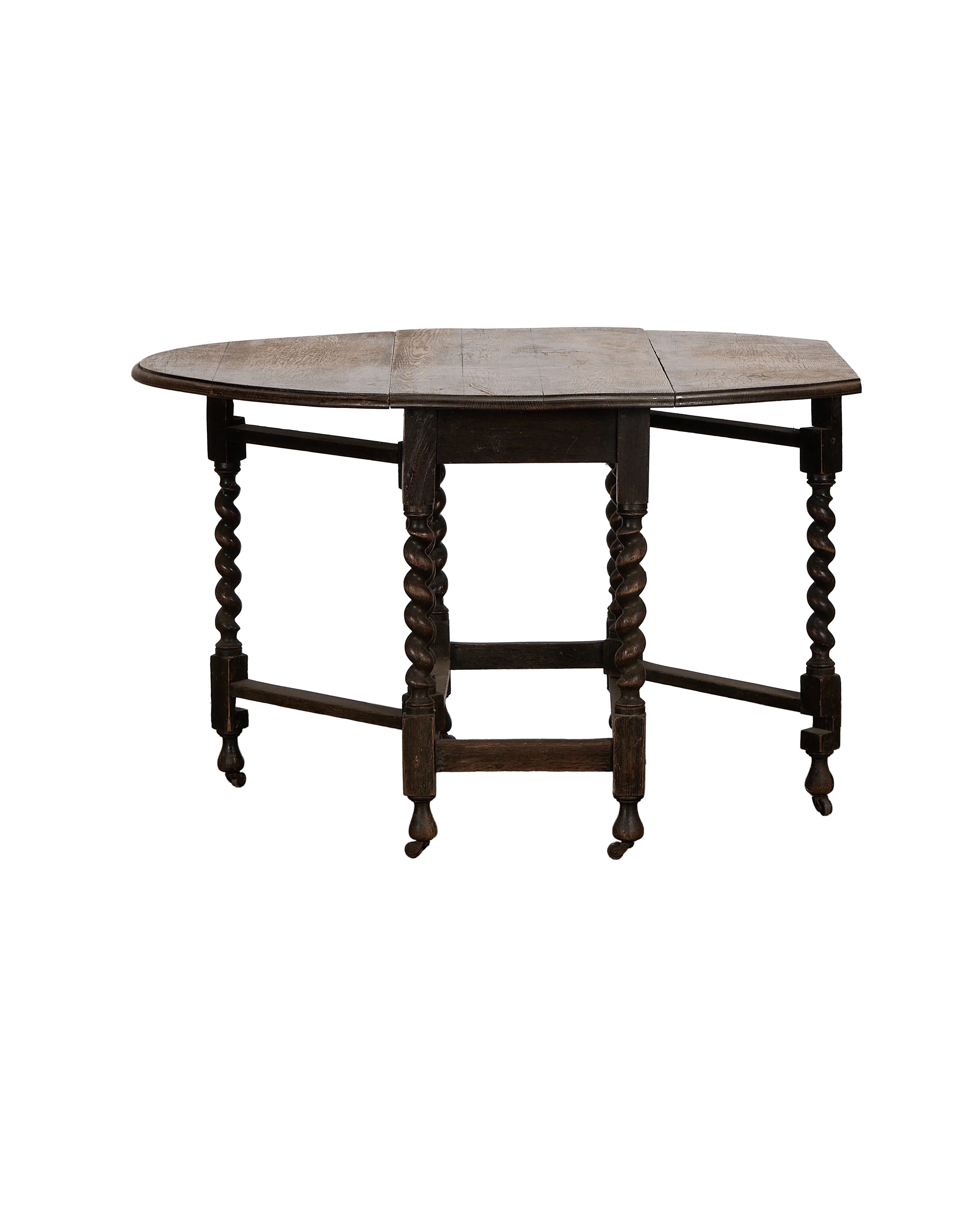 Barley Twist Gate Leg Table - Image 3
