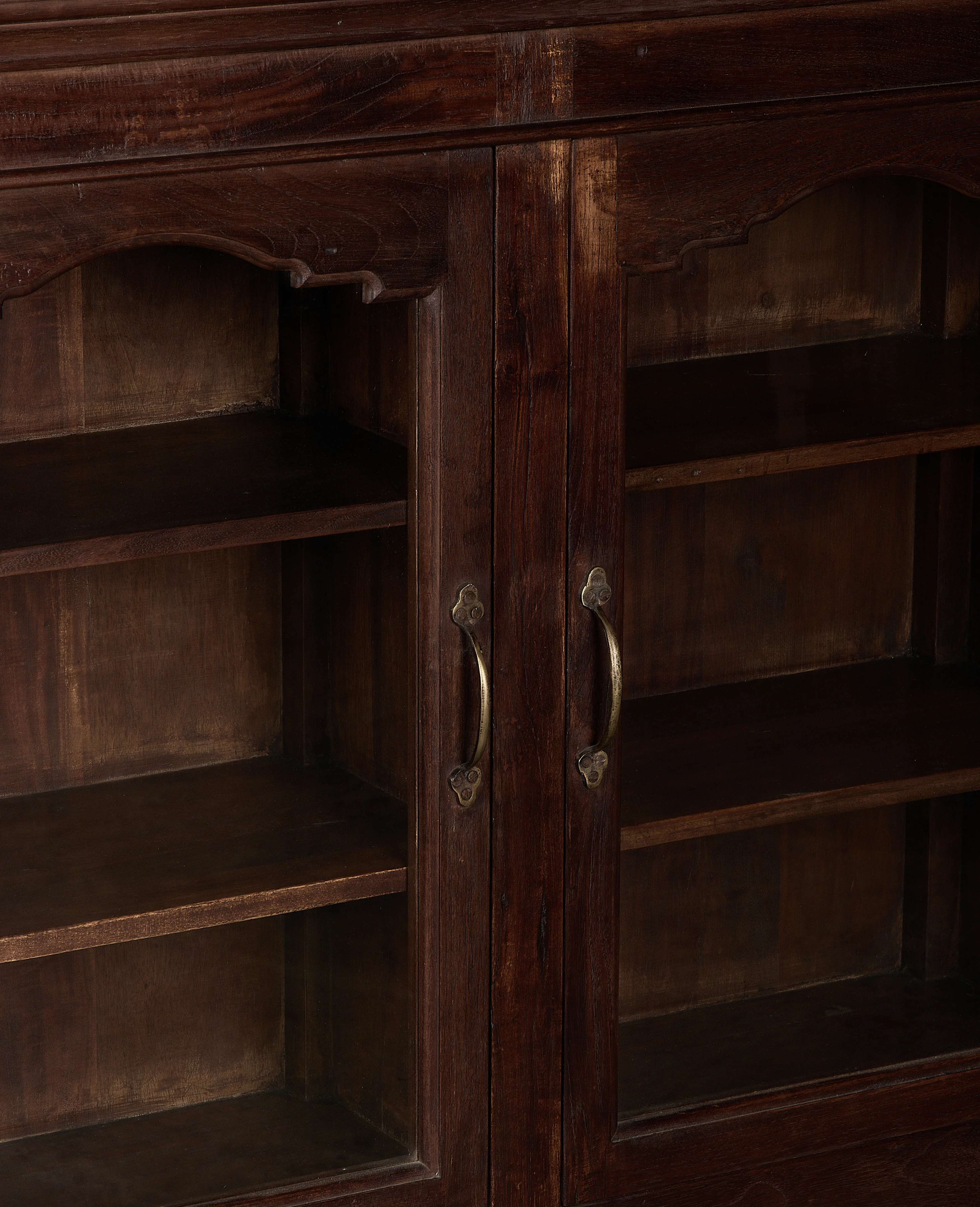 Barley Twist Glazed Sideboard - Stained - Image 6