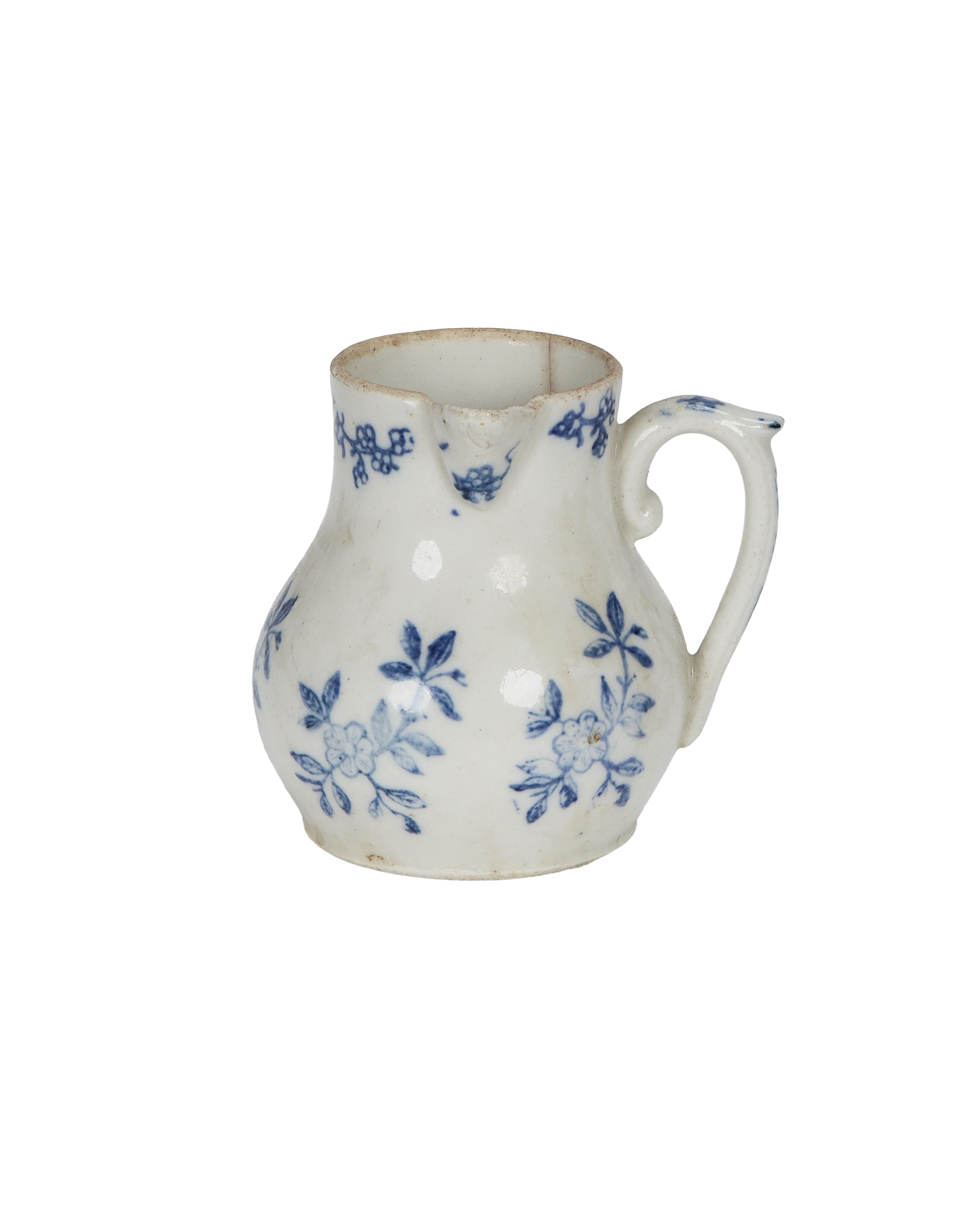 Blue Floral Creamer