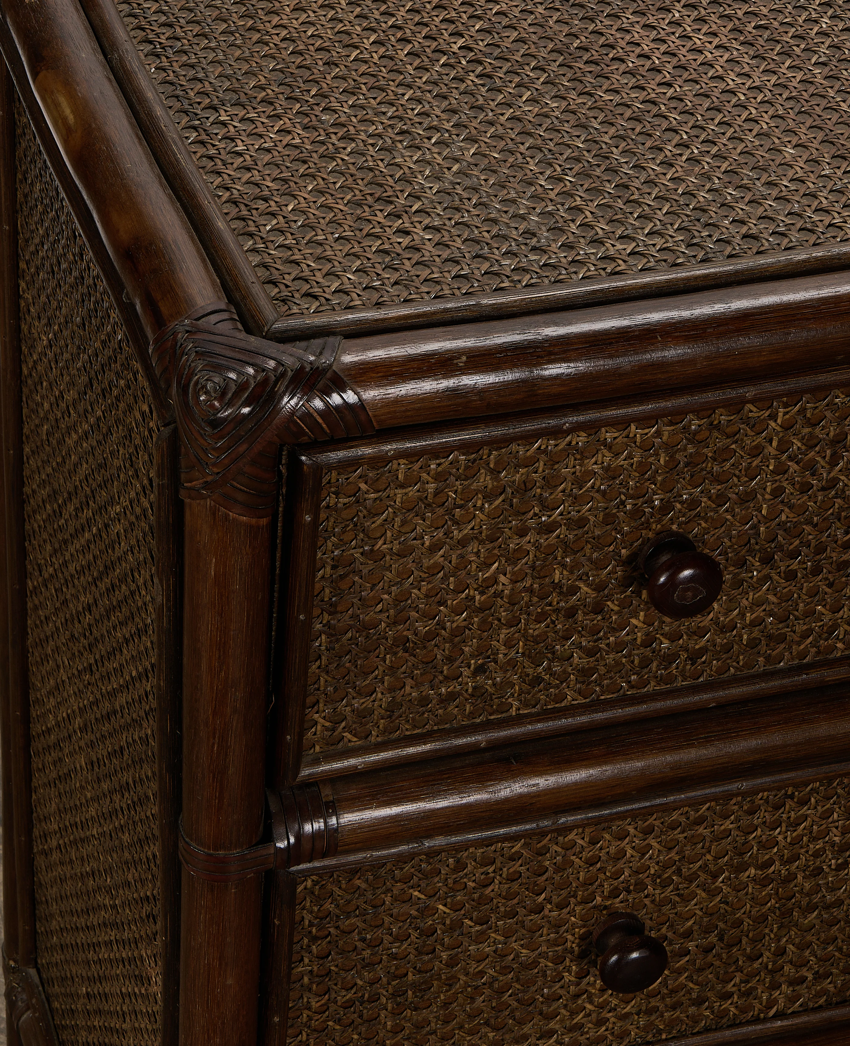 Cane Inlay Dresser - Image 4