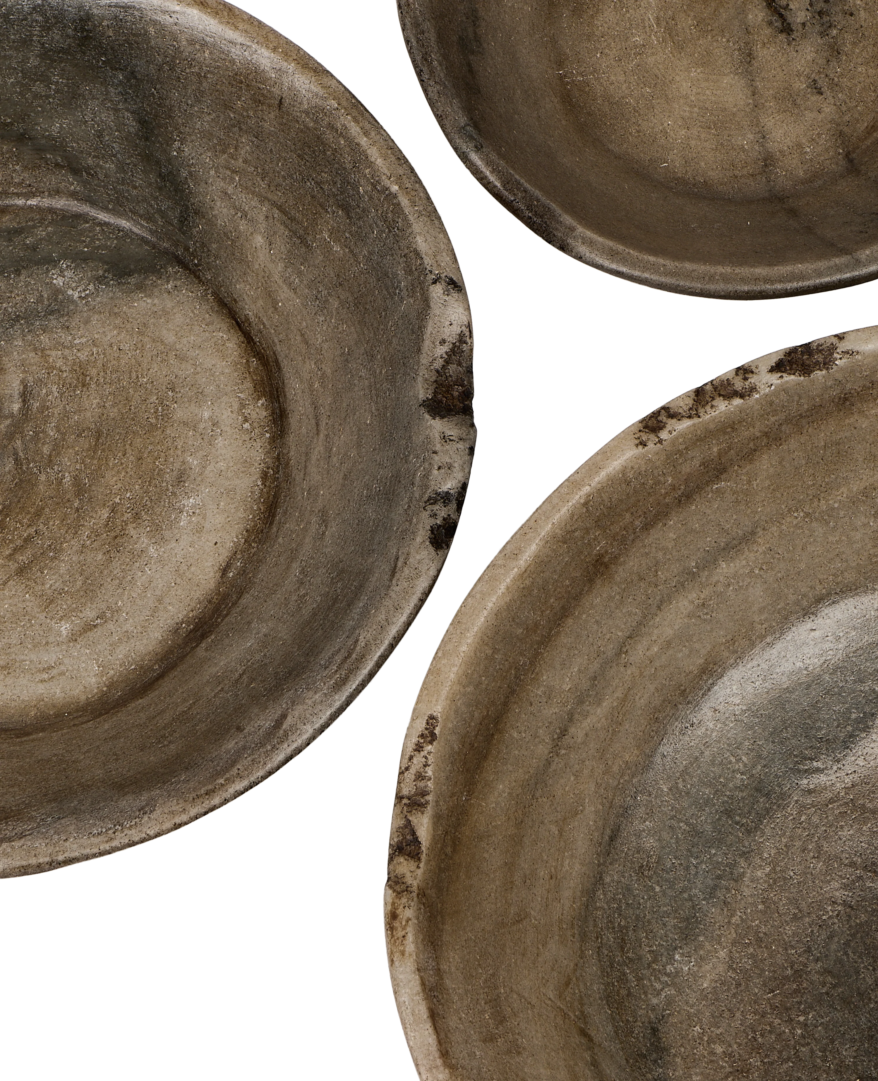 Carved Marble Bowl - Gray - Image 4