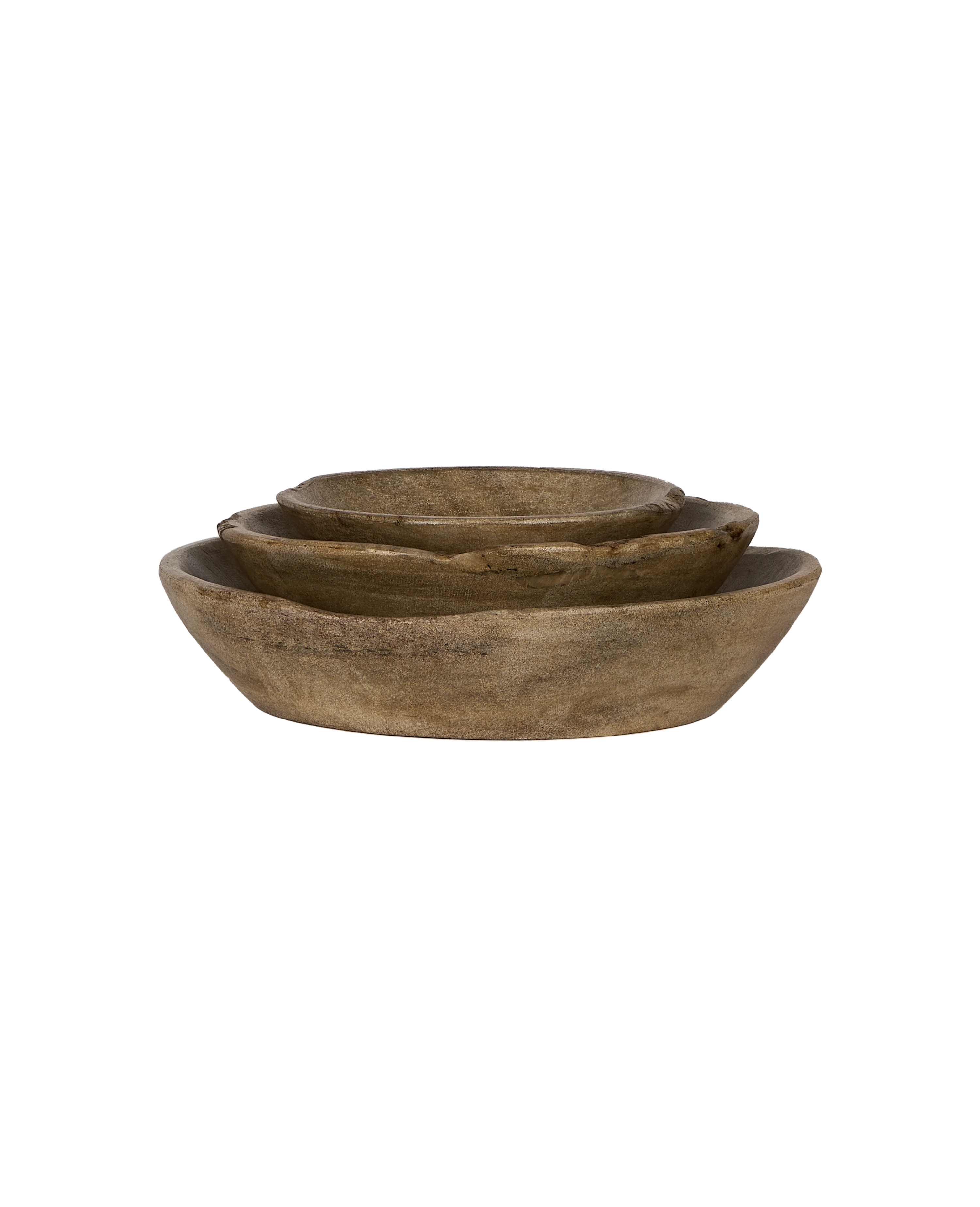 Carved Marble Bowl - Medium - Image 3