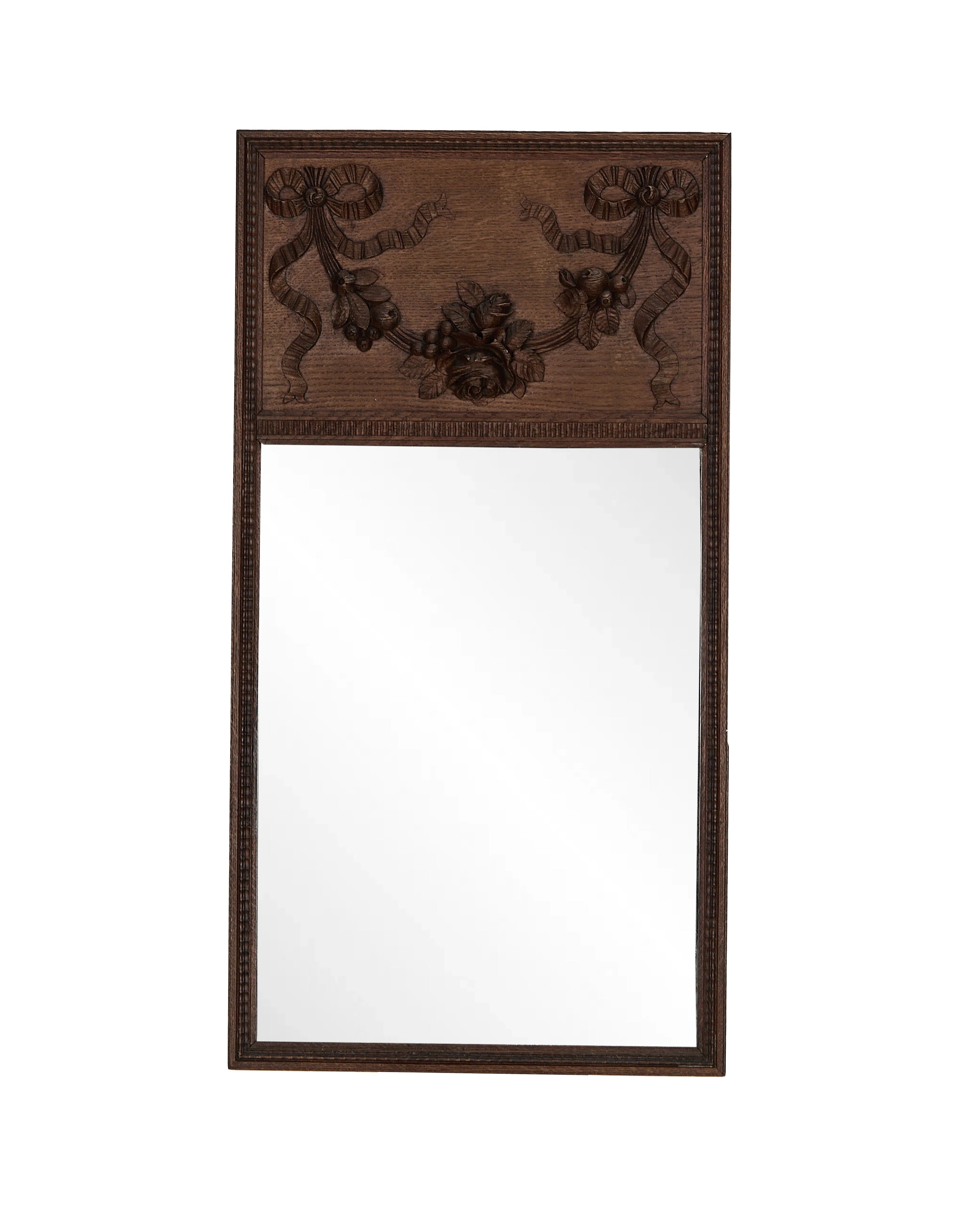 Carved Wood Mirror