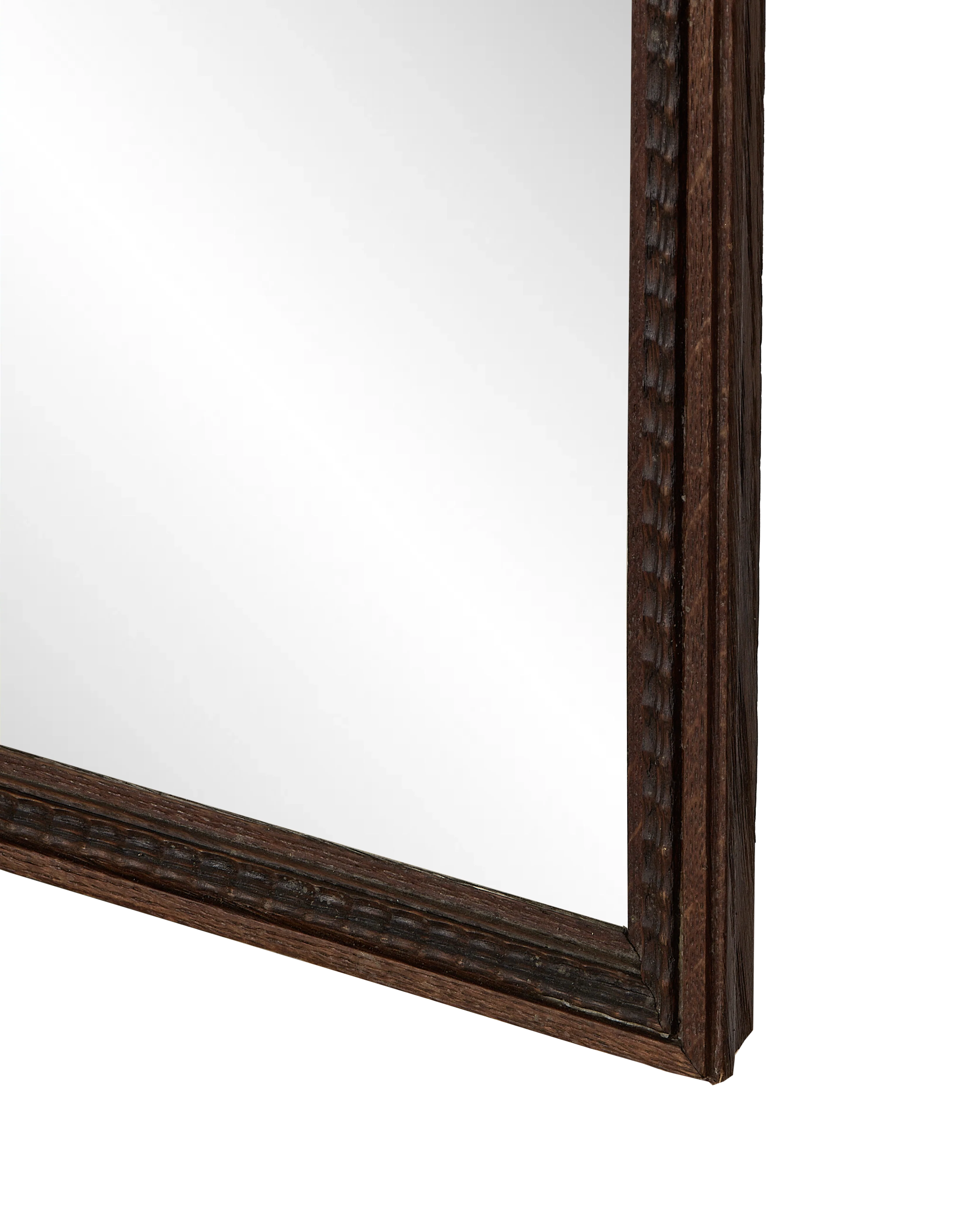 Carved Wood Mirror - Image 3