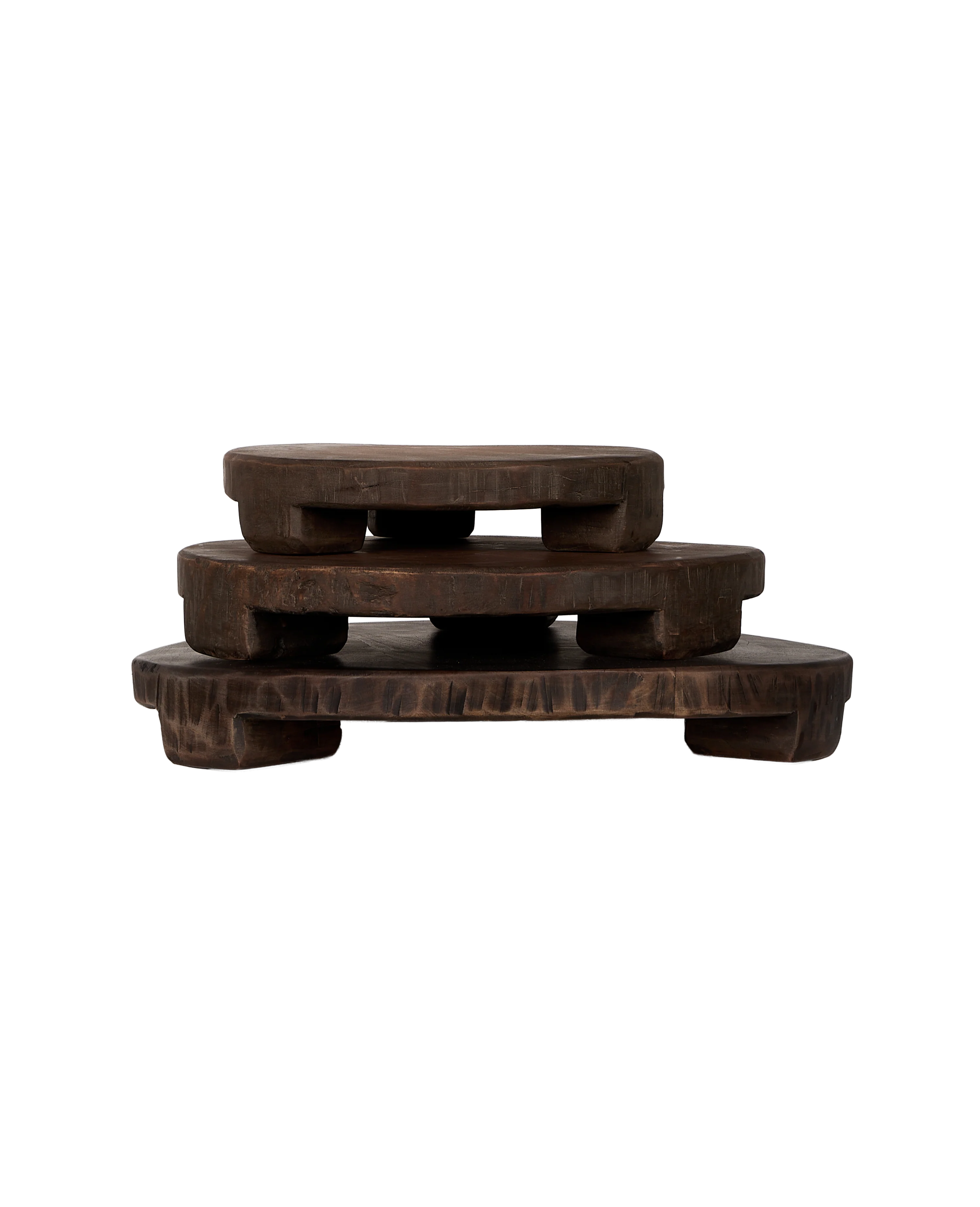 Carved Wood Riser - Natural - Image 2