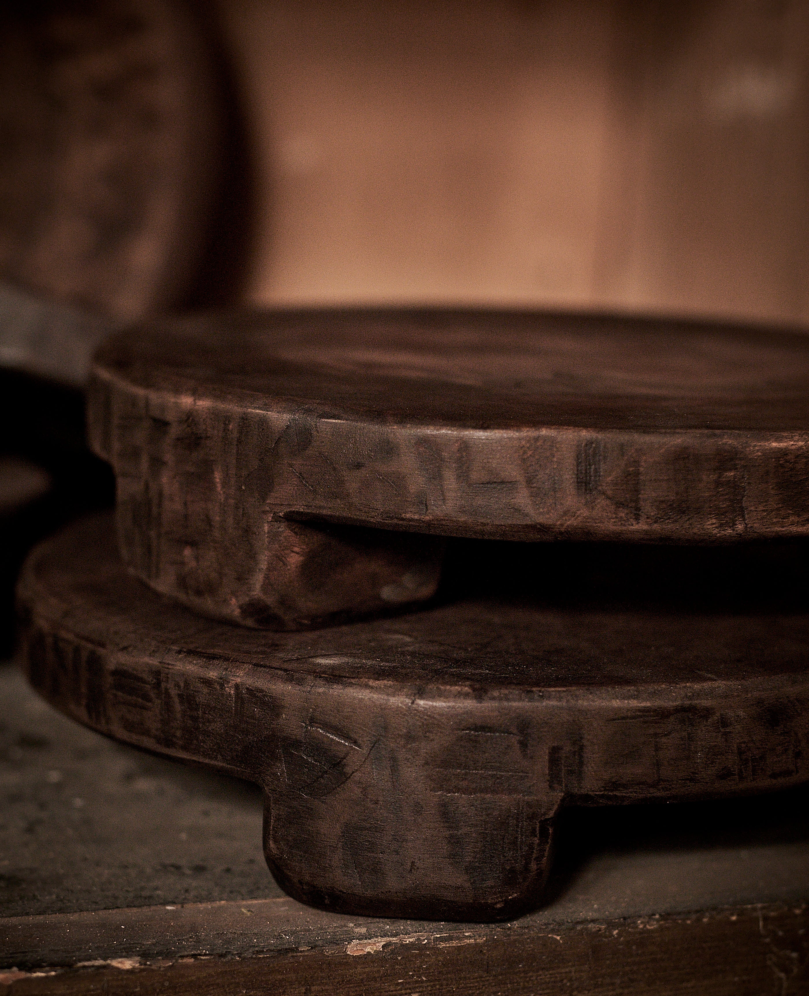 Carved Wood Riser - Natural - Image 5