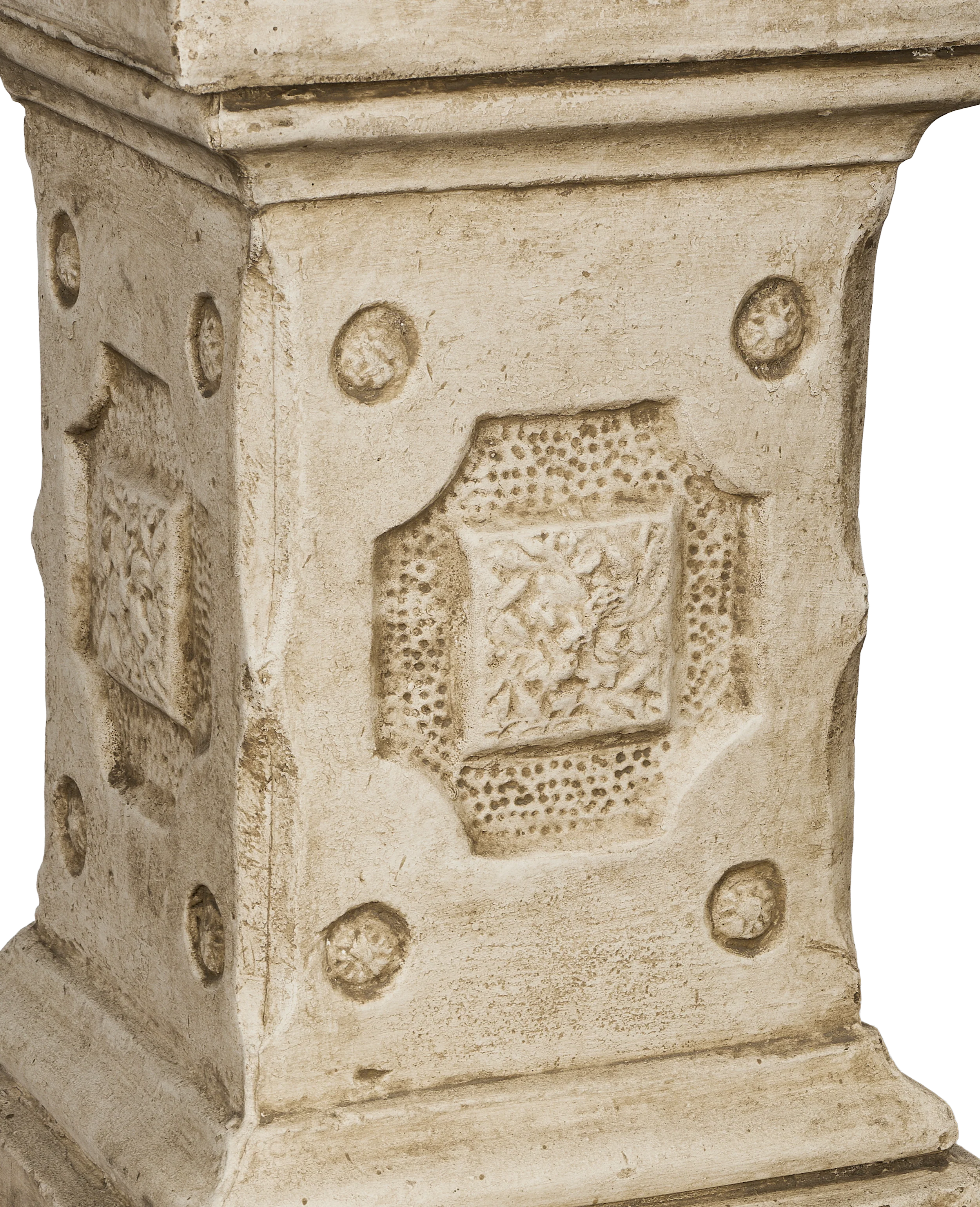 Cast Carved Pedestal - Image 3