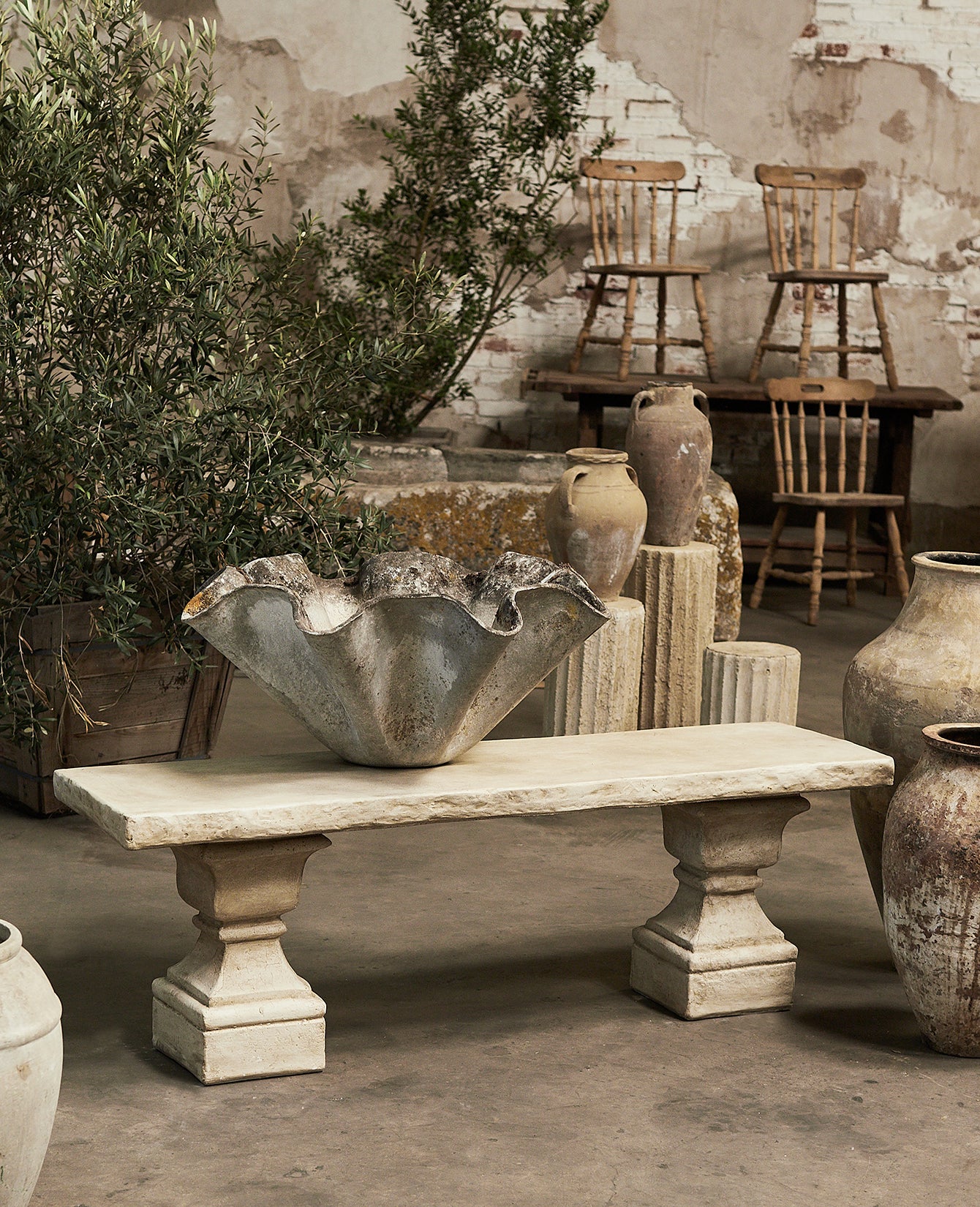 Cast Finial Bench - Image 5