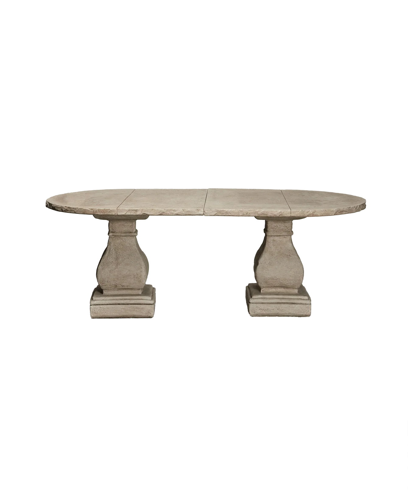 Cast Oval Dining Table - Hewn Edge