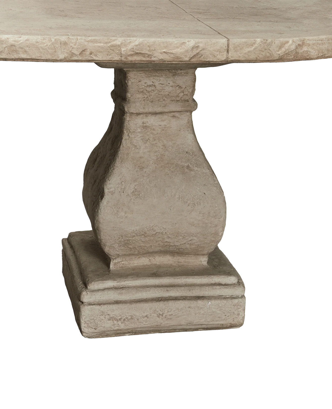 Cast Oval Dining Table - Hewn Edge - Image 5