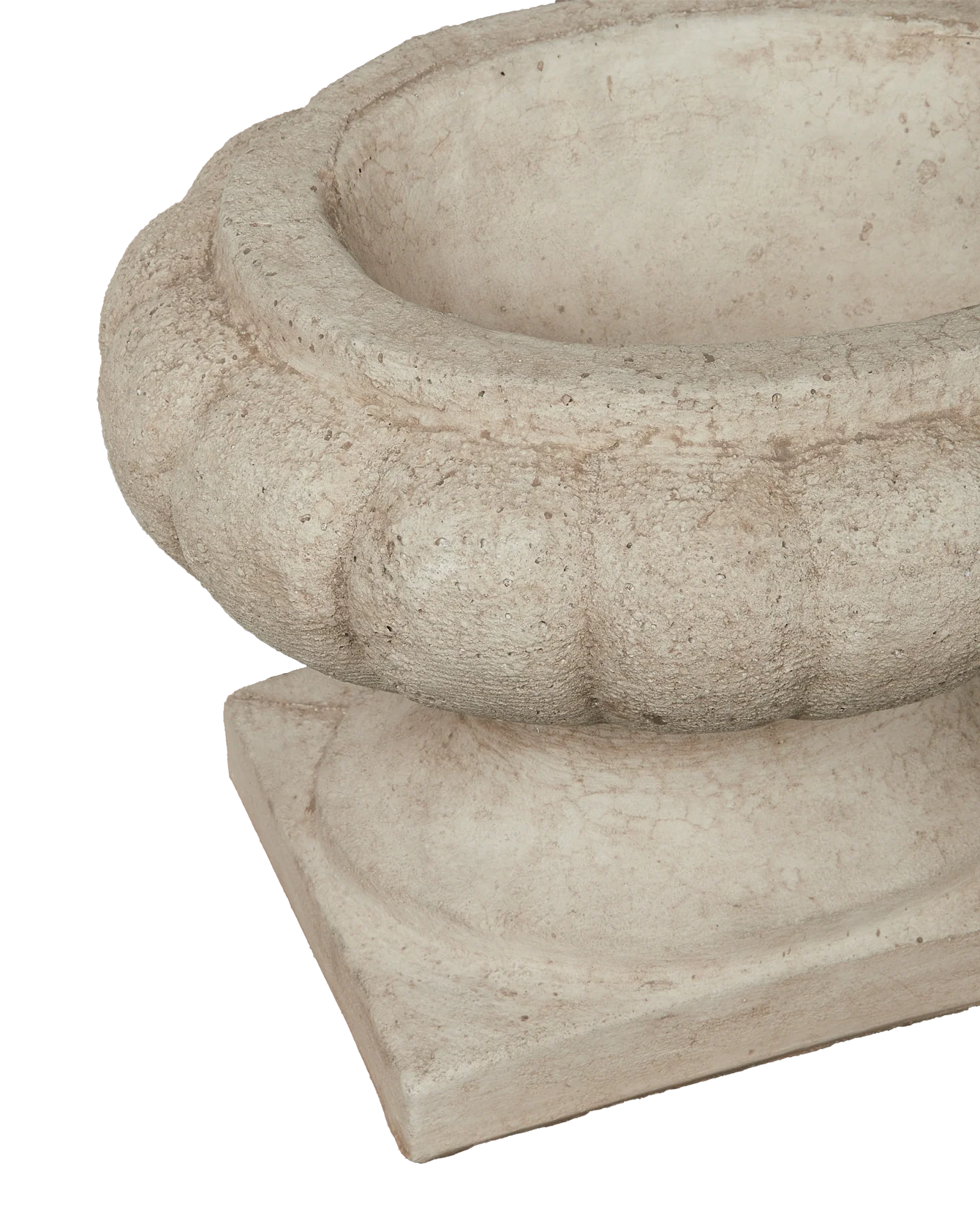 Cast Oval Urn - Image 3