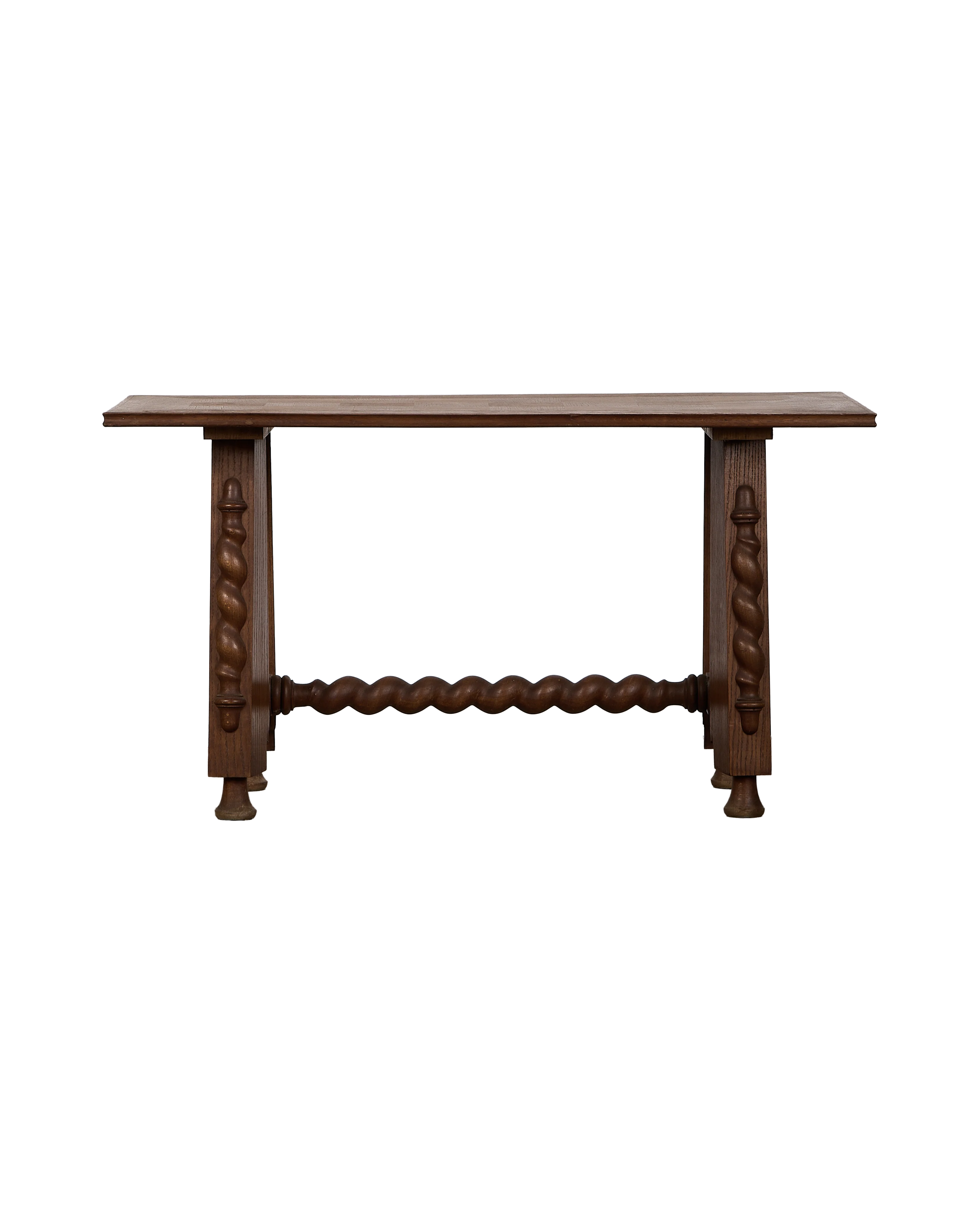 Checkered Barley Twist Coffee Table - Image 2