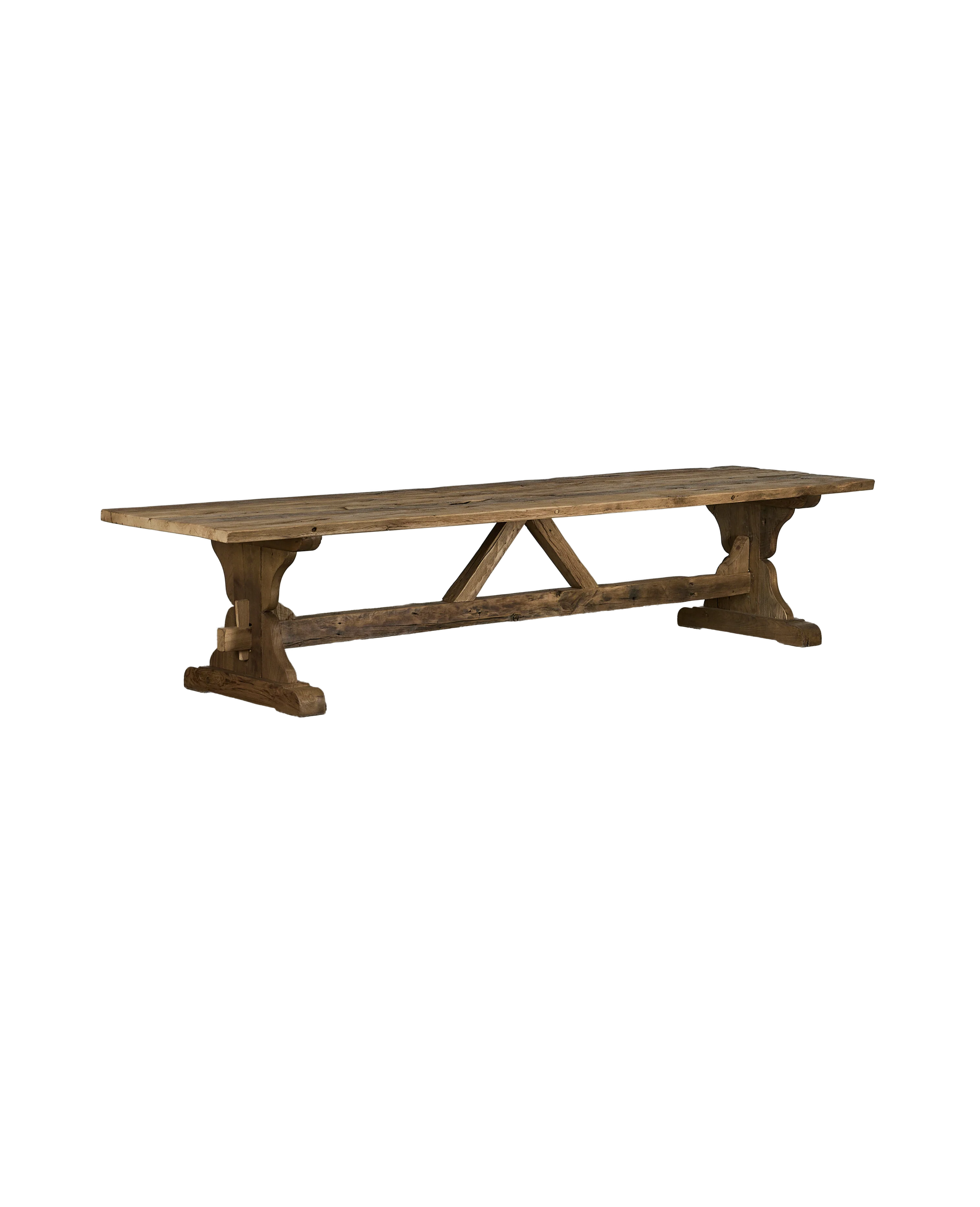 Chestnut Dining Table - Trestle