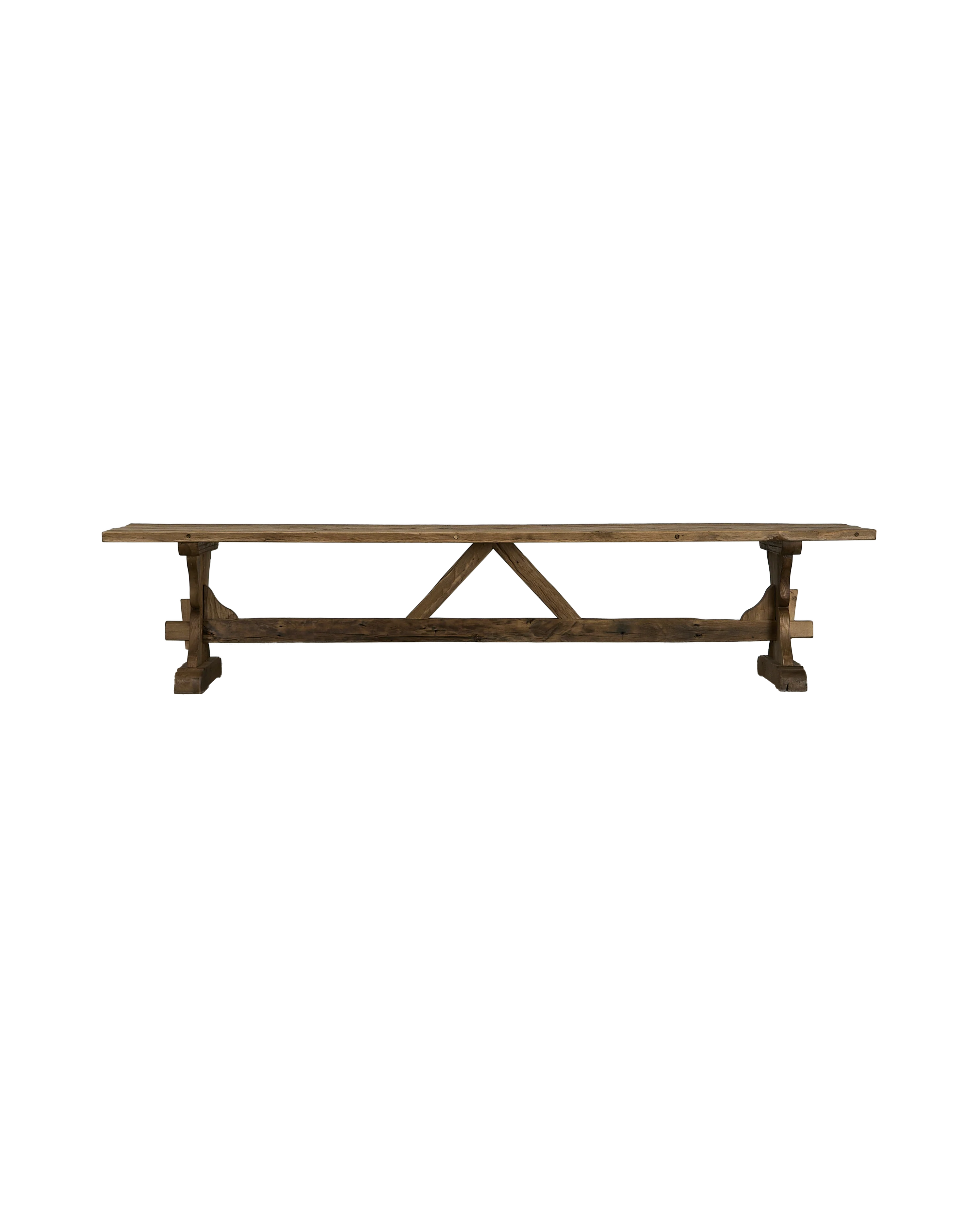 Chestnut Dining Table - Trestle - Image 2