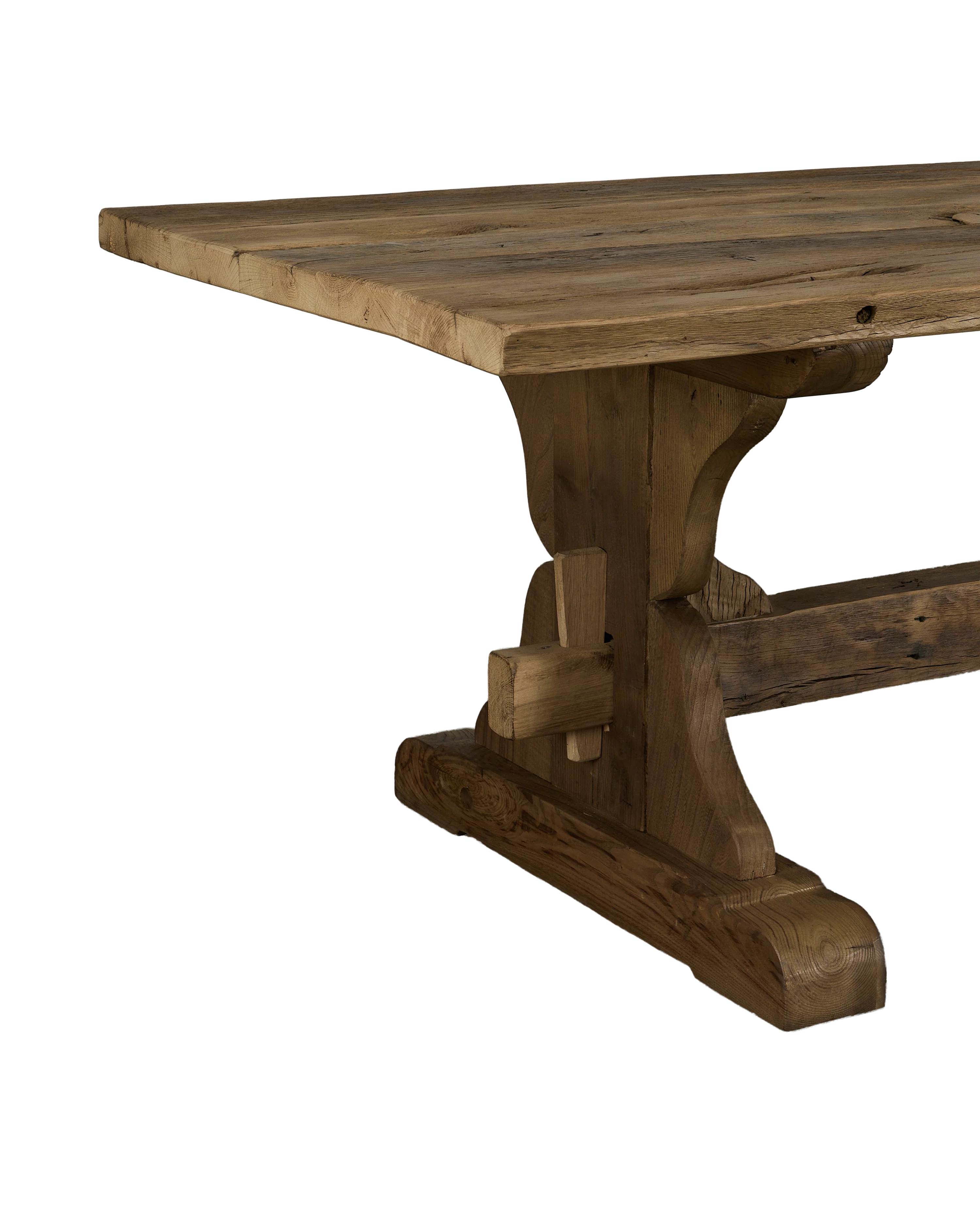Chestnut Dining Table - Trestle - Image 4