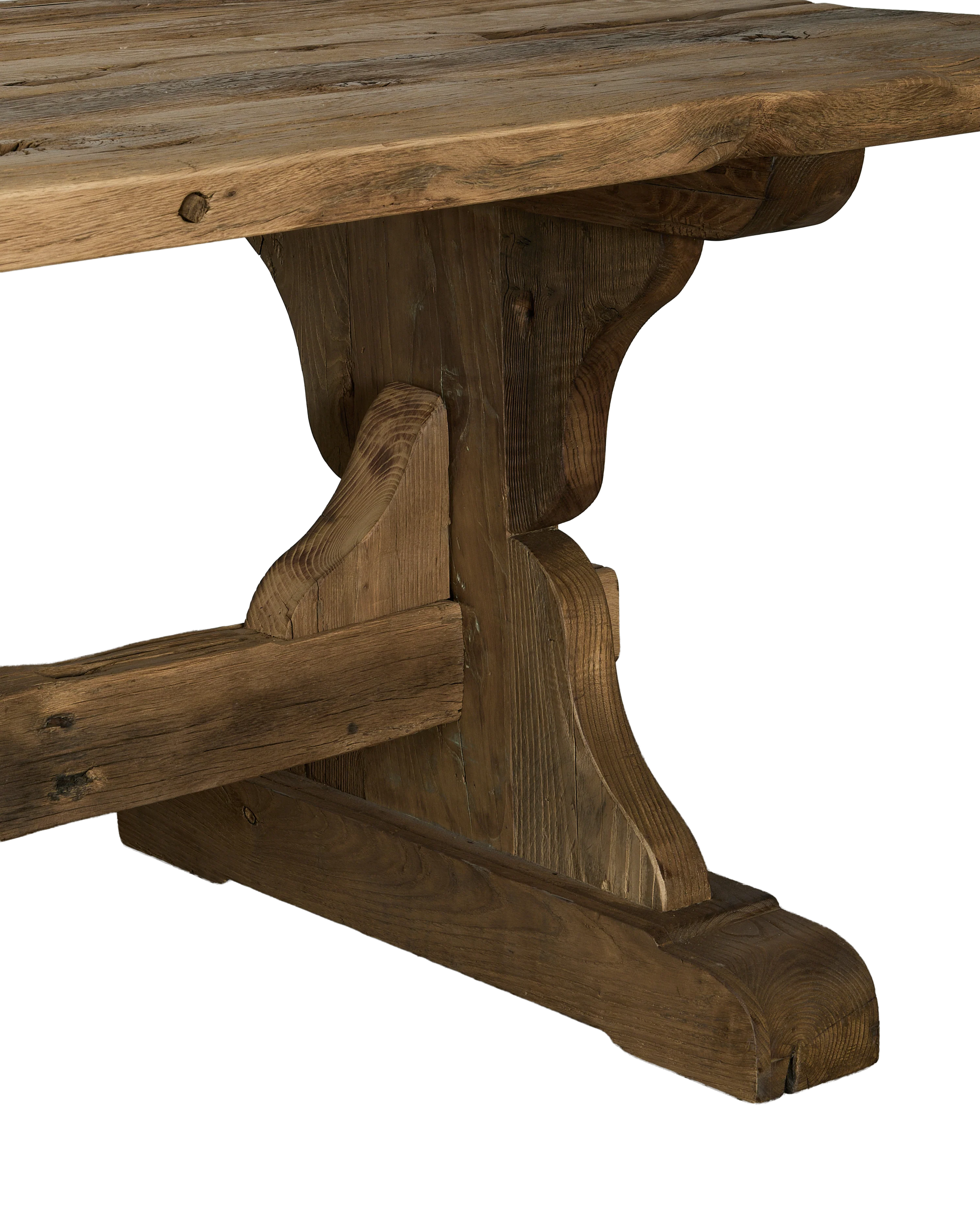 Chestnut Dining Table - Trestle - Image 6