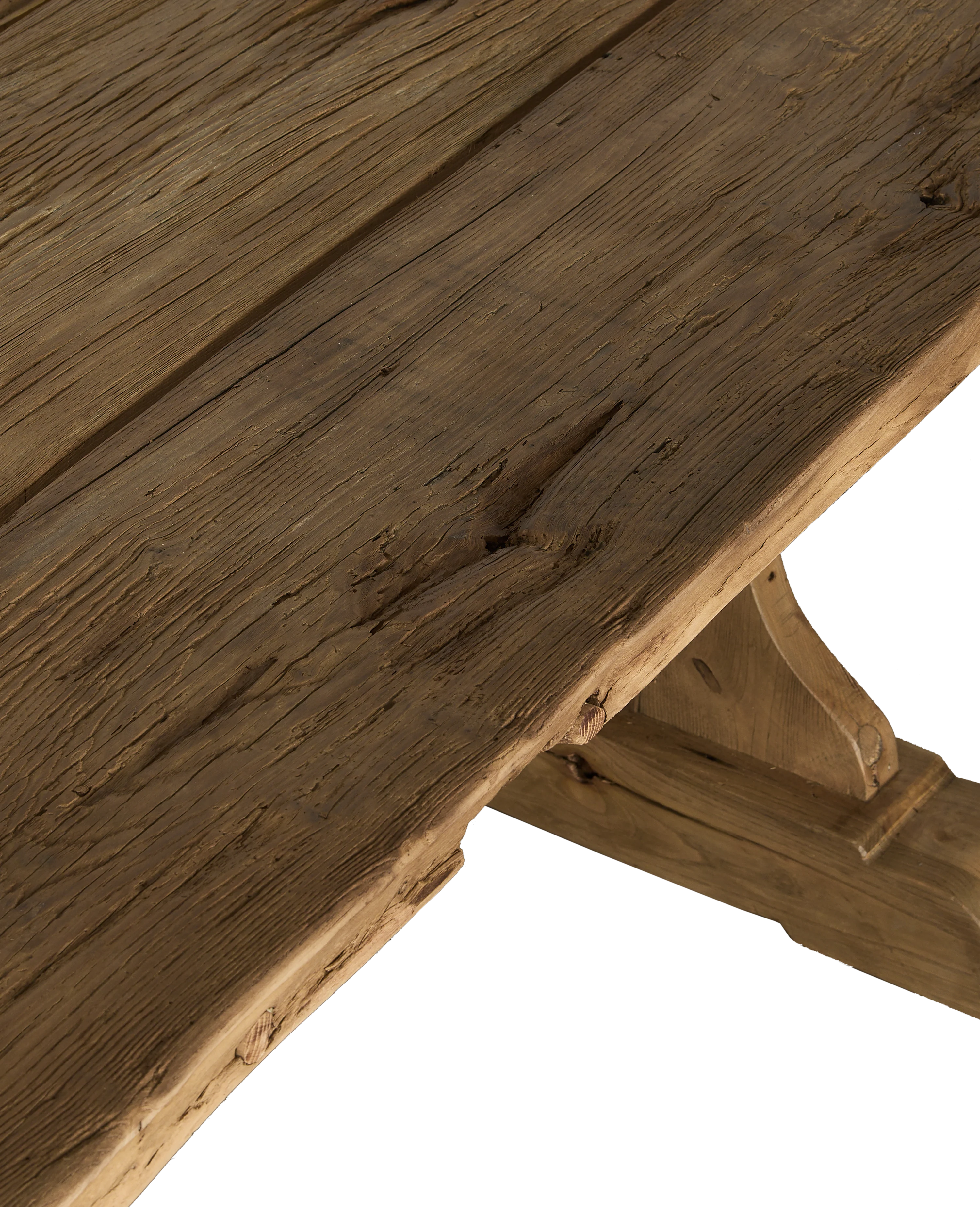 Chestnut Dining Table - Trestle - Image 6