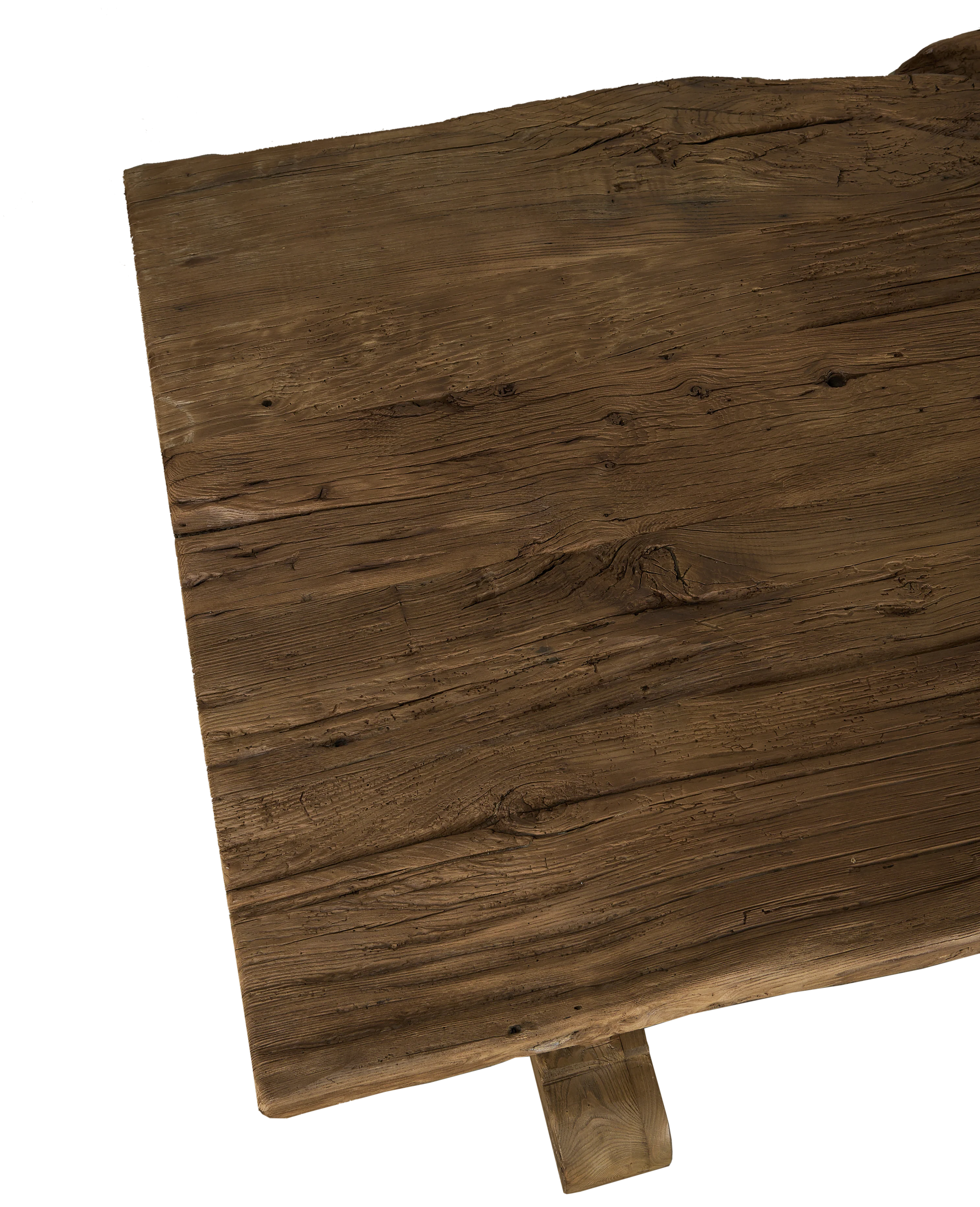 Chestnut Dining Table - Trestle - Image 4