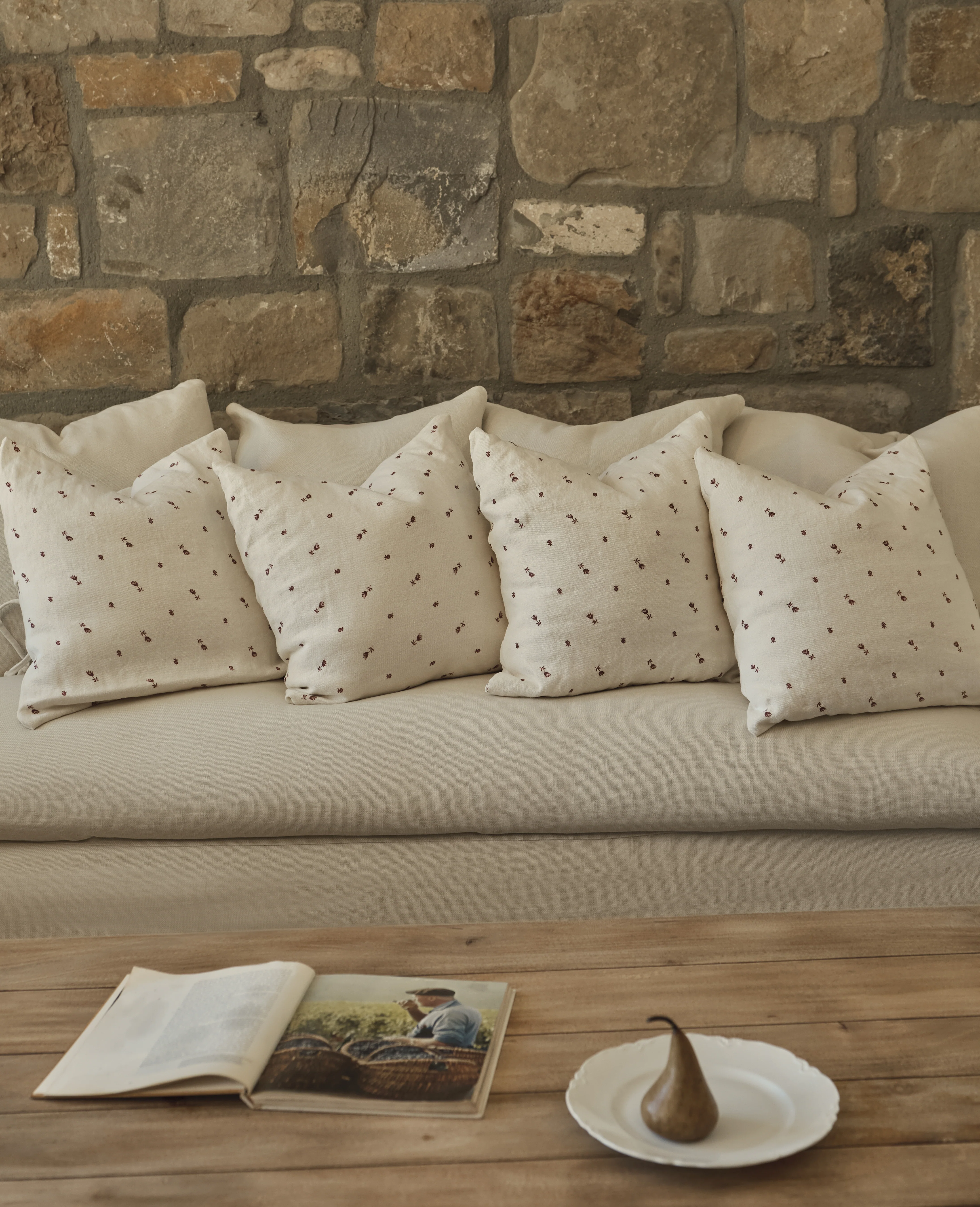 Chérie Throw Pillow - Ivory - Image 3