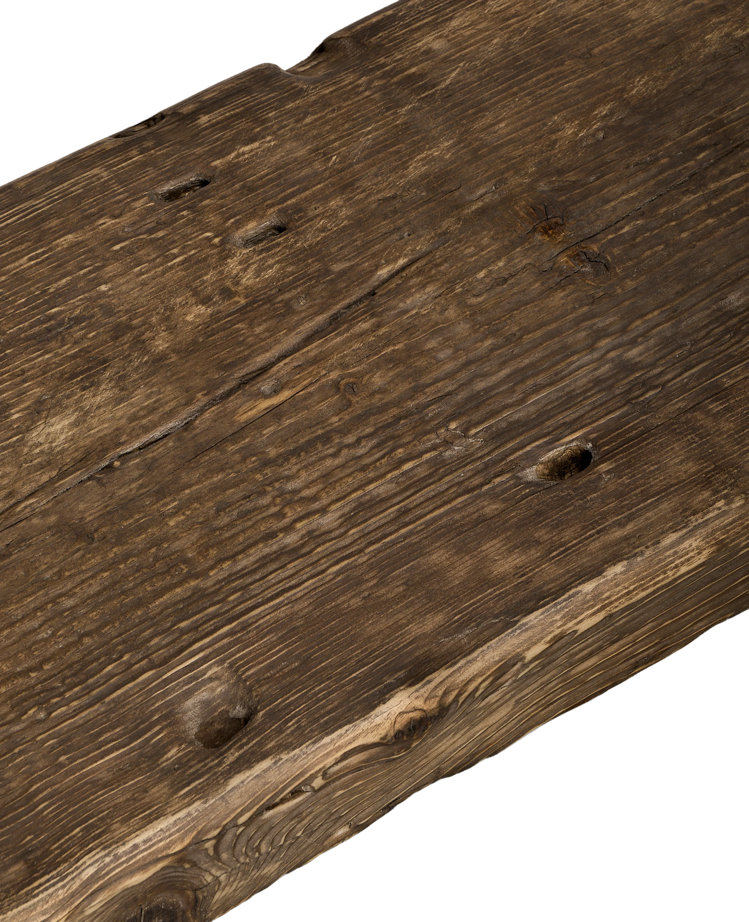 Chunky Elm Bench - Natural - Image 7