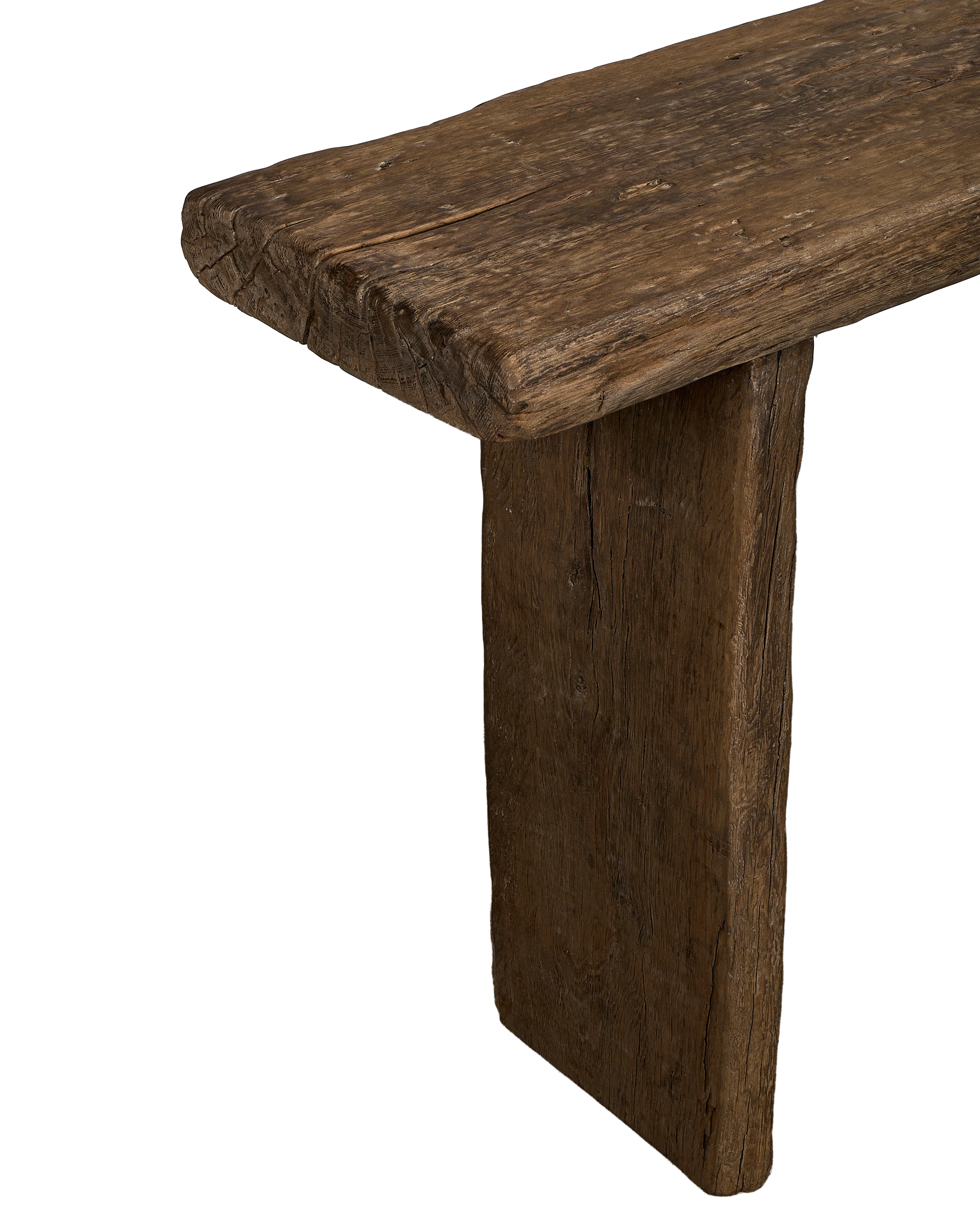Chunky Elm Console - Natural - Image 4