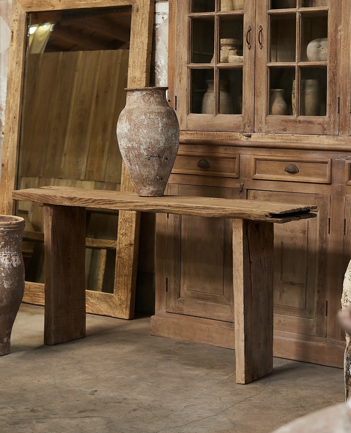 Chunky Elm Console - Natural - Image 9