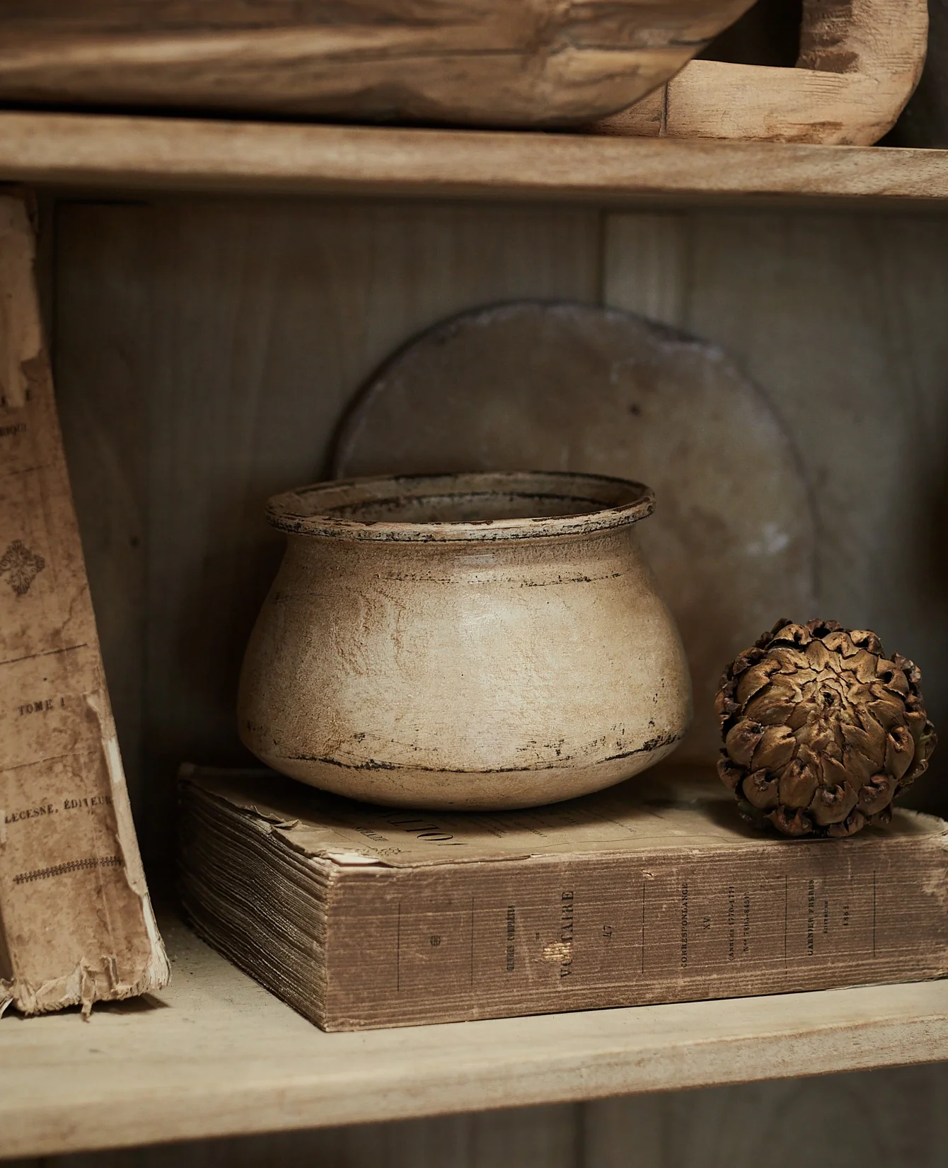 Clay Vessel - Antique White - Image 3