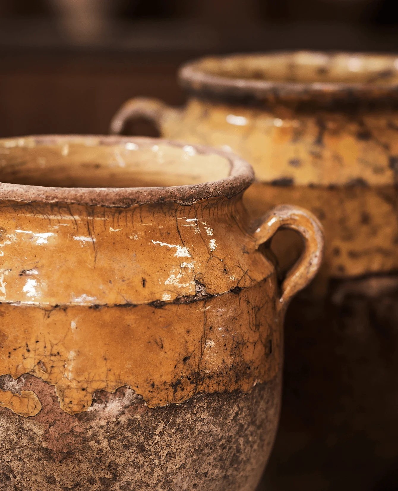 Confit Jar - Yellow Ochre Glaze Assorted - Image 5