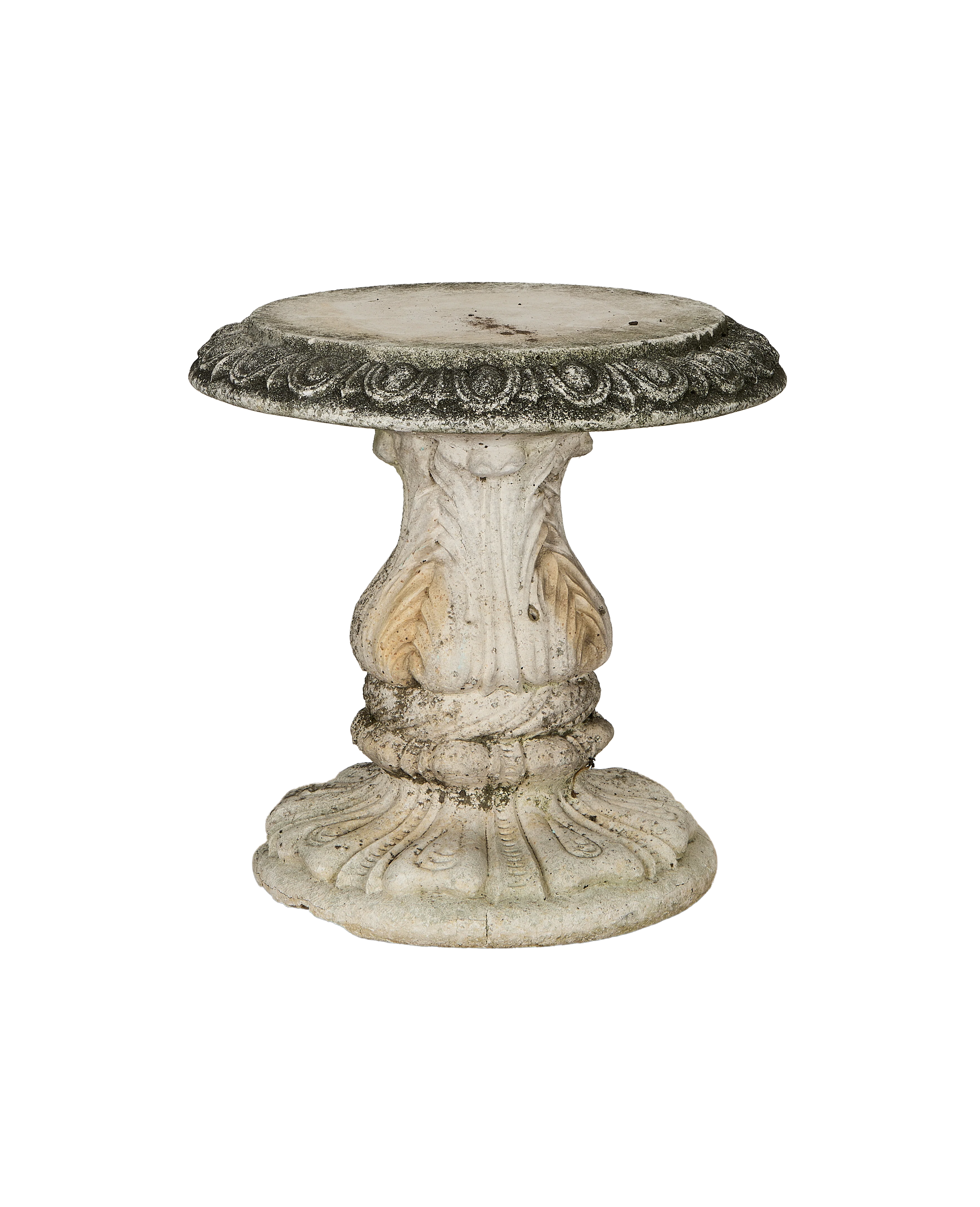 Corinthian Stone Pedestal