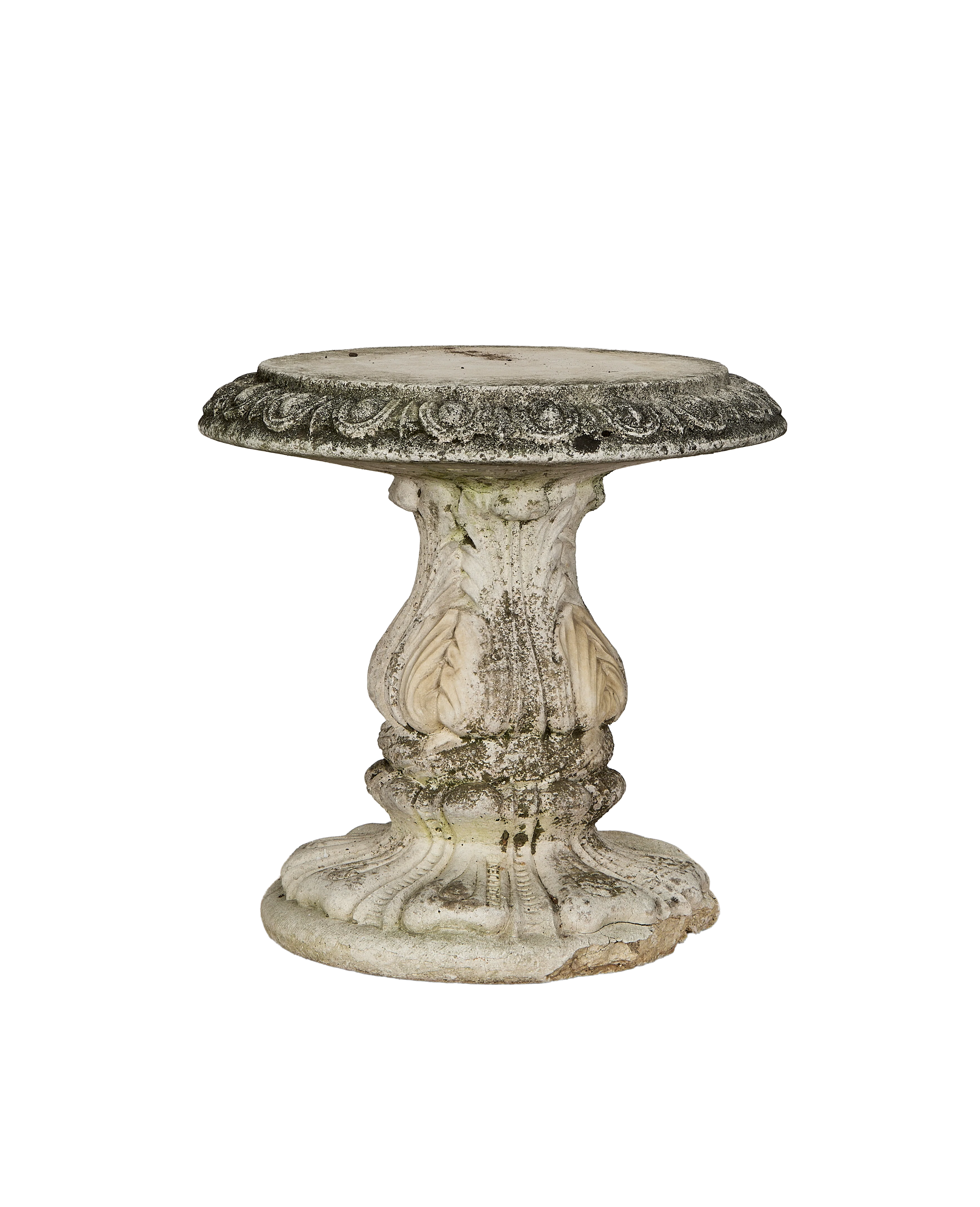 Corinthian Stone Pedestal - Image 3