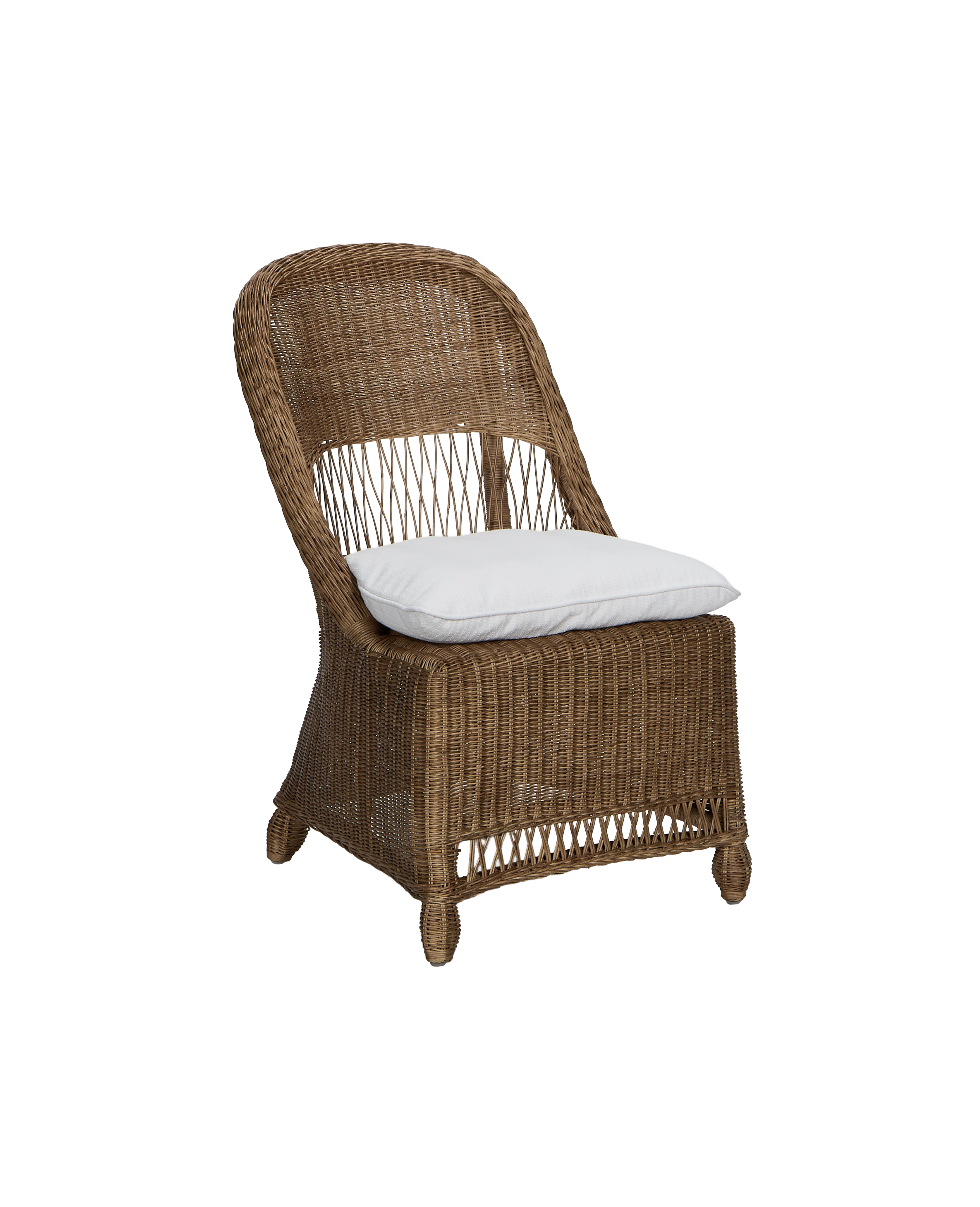 Cradle Rattan Dining Chair