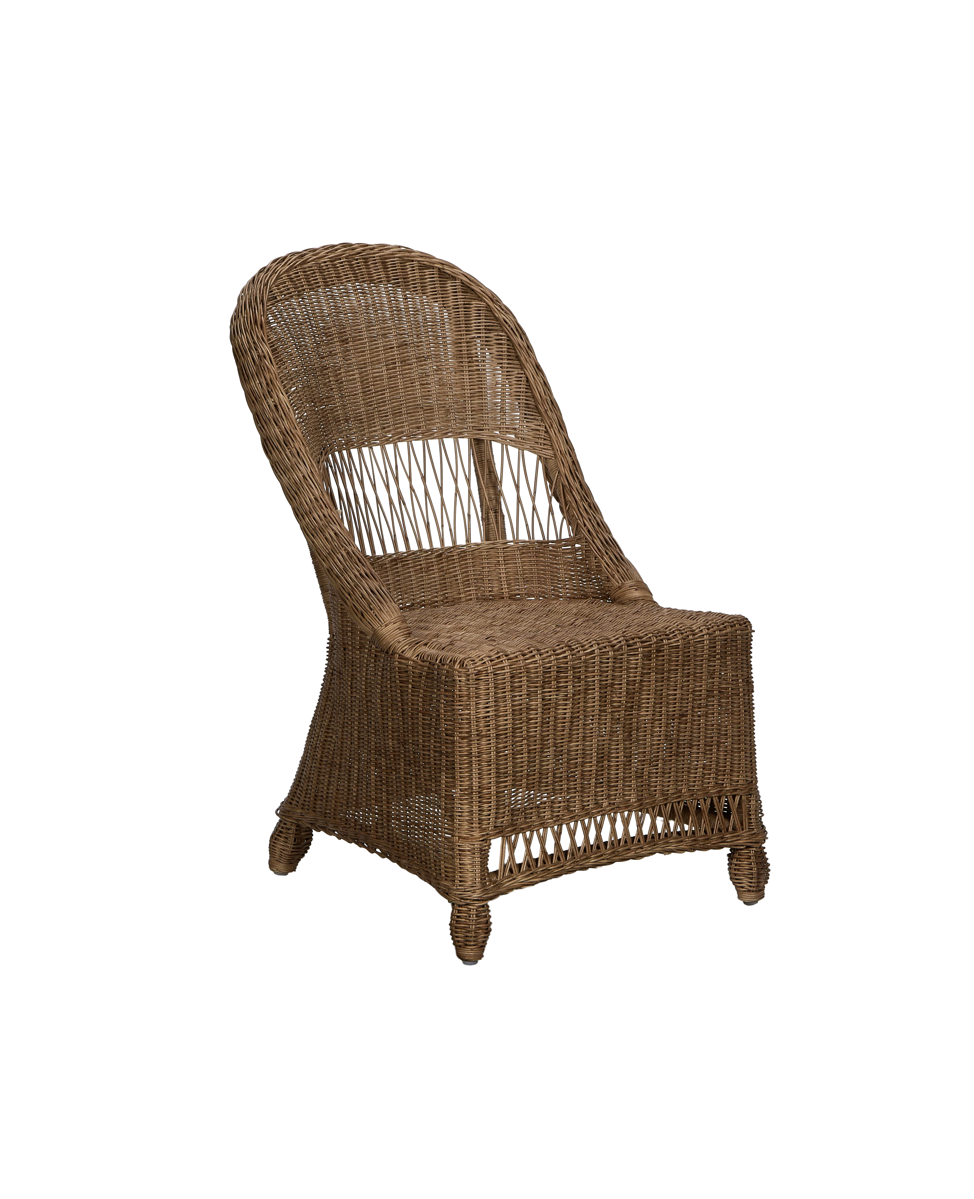 Cradle Rattan Dining Chair - Image 4