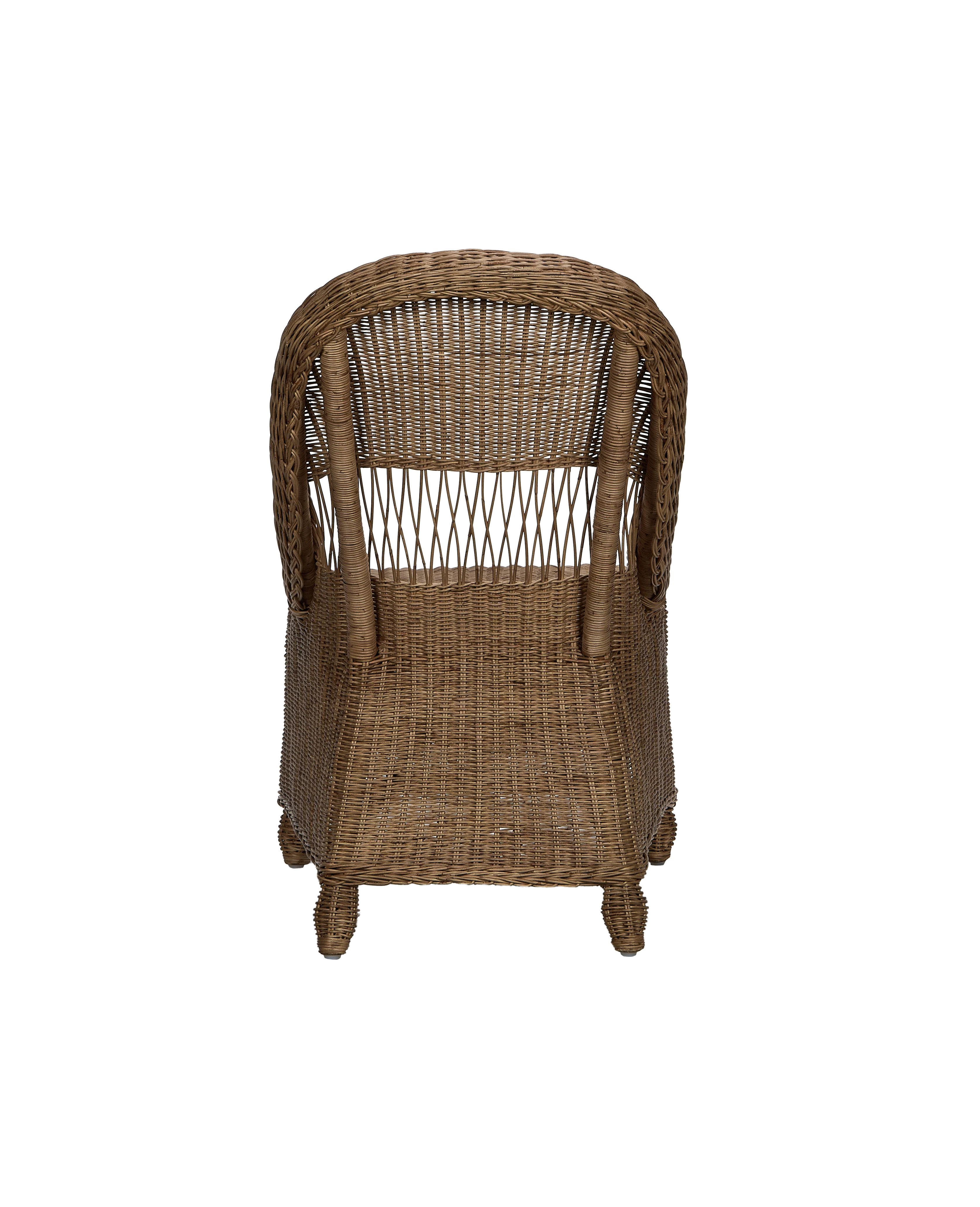 Cradle Rattan Dining Chair - Image 7