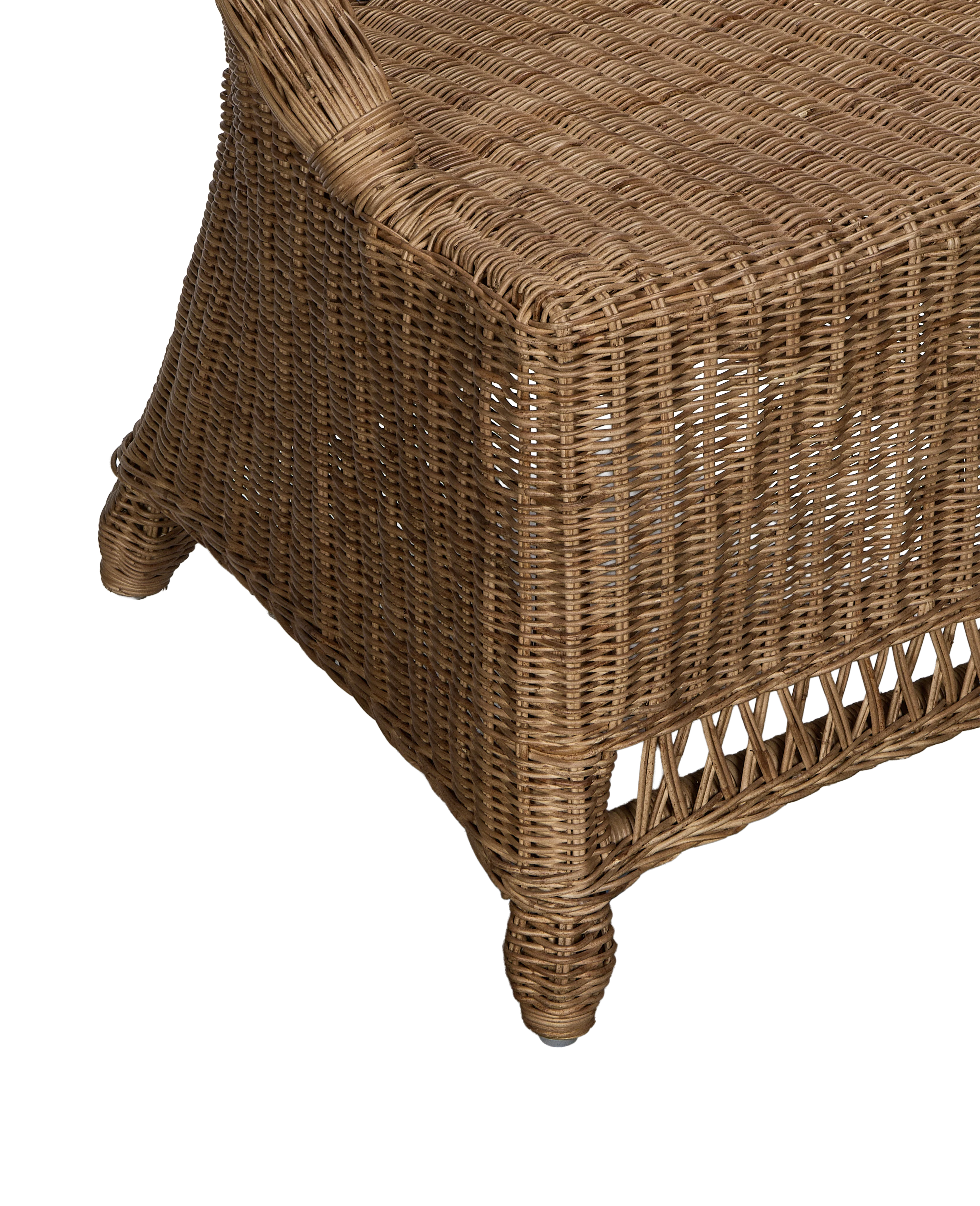 Cradle Rattan Dining Chair - Image 9