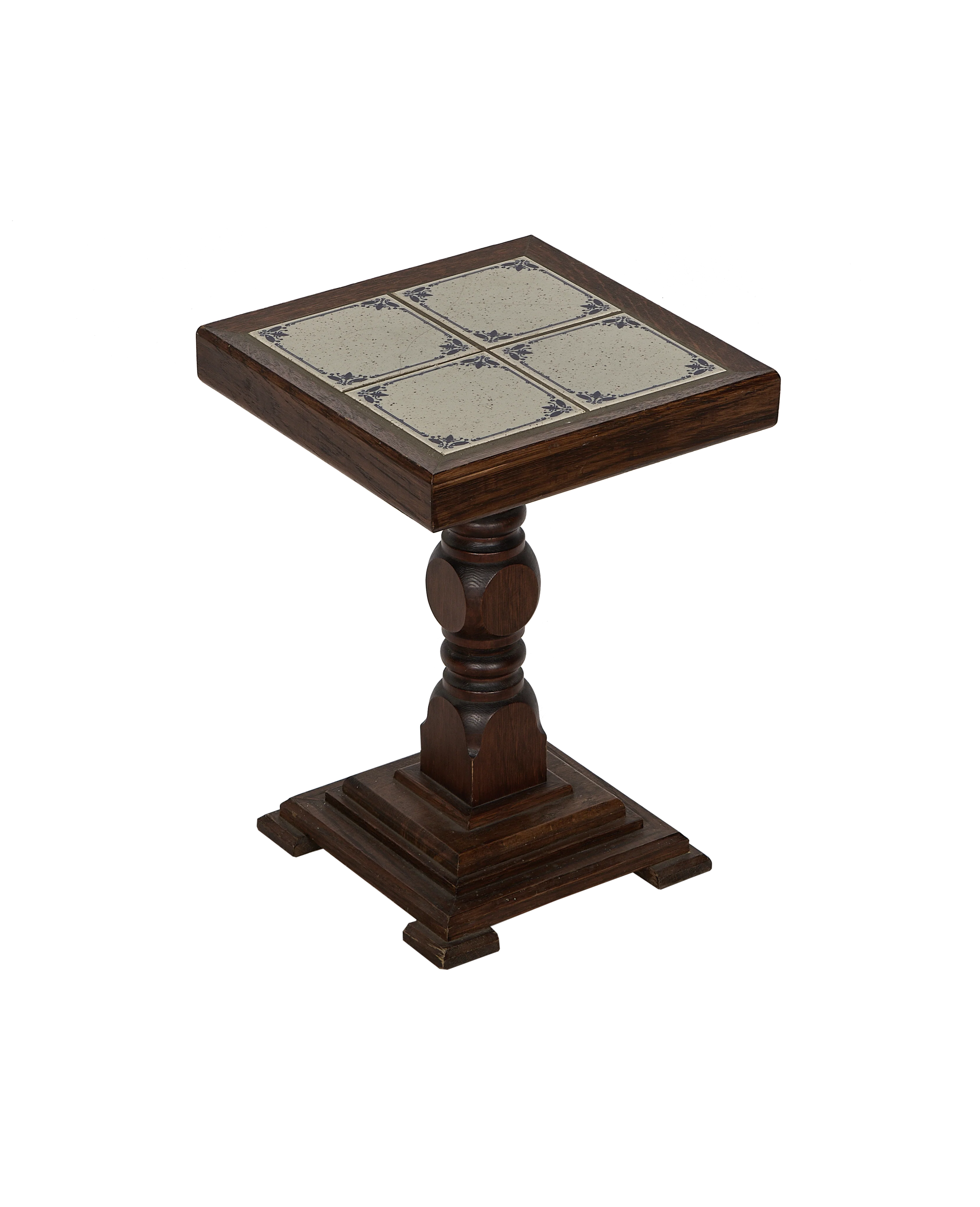 Delft Tile Side Table