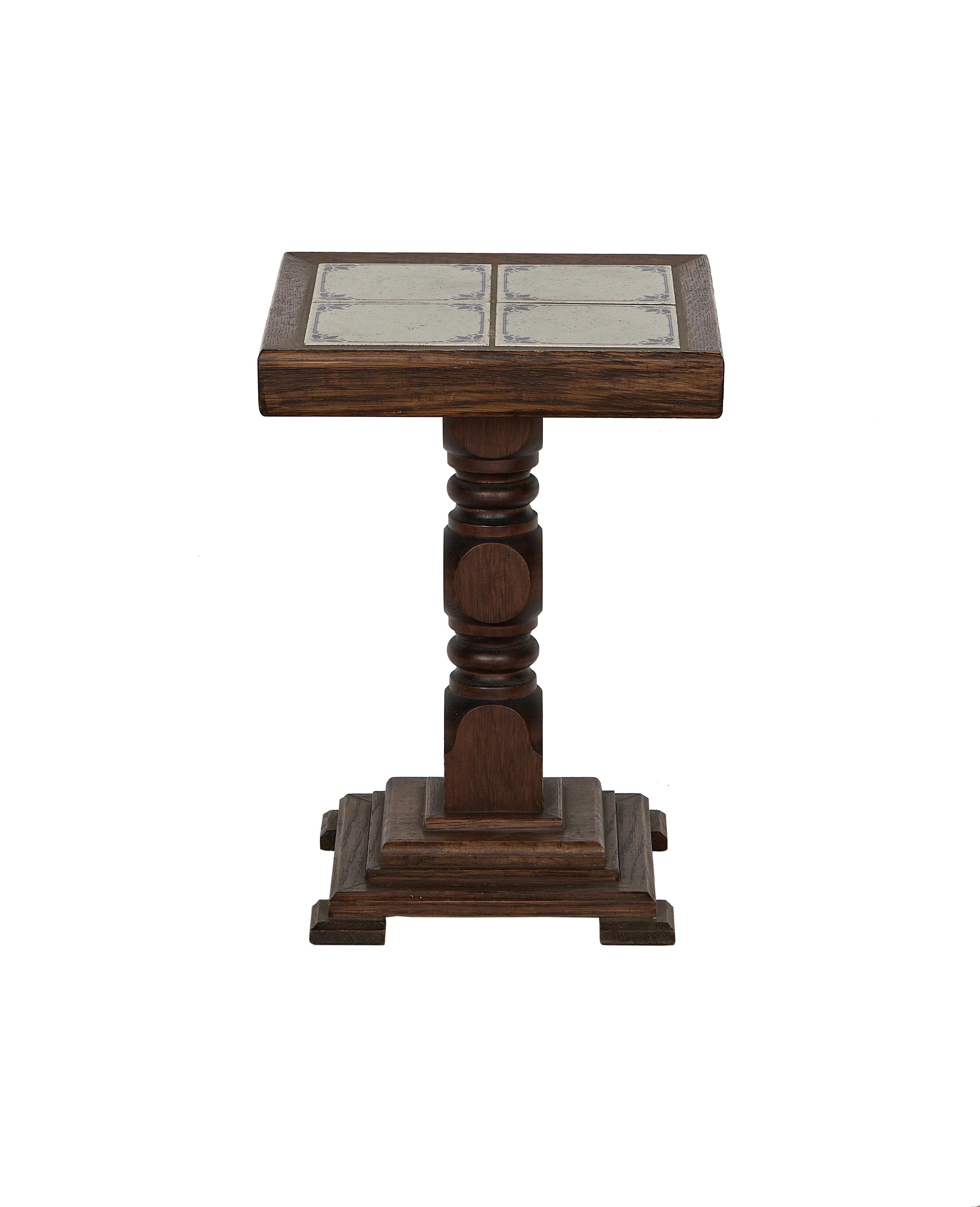 Delft Tile Side Table - Image 2