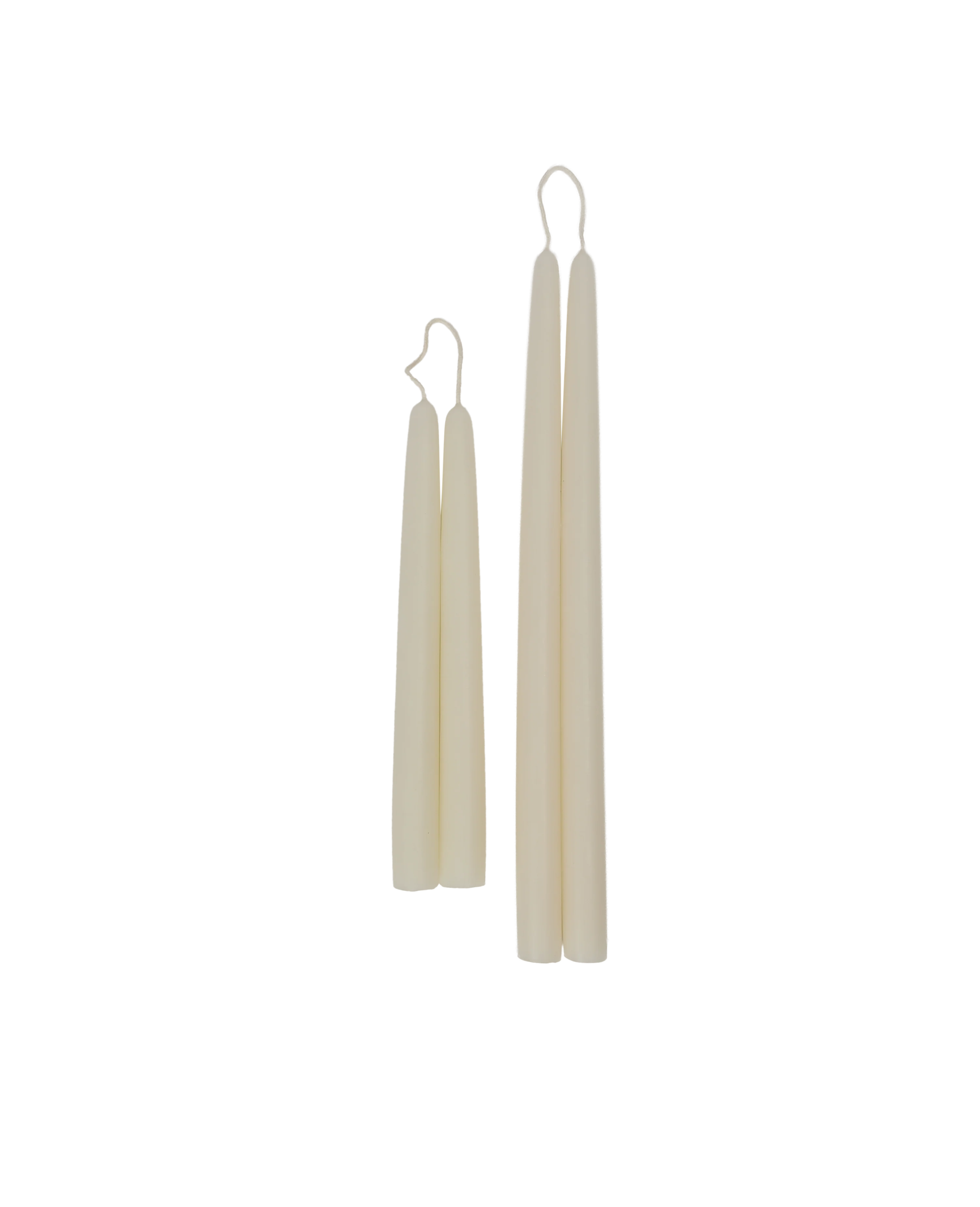 Drippy Beeswax Taper Candle - Ivory - Image 3