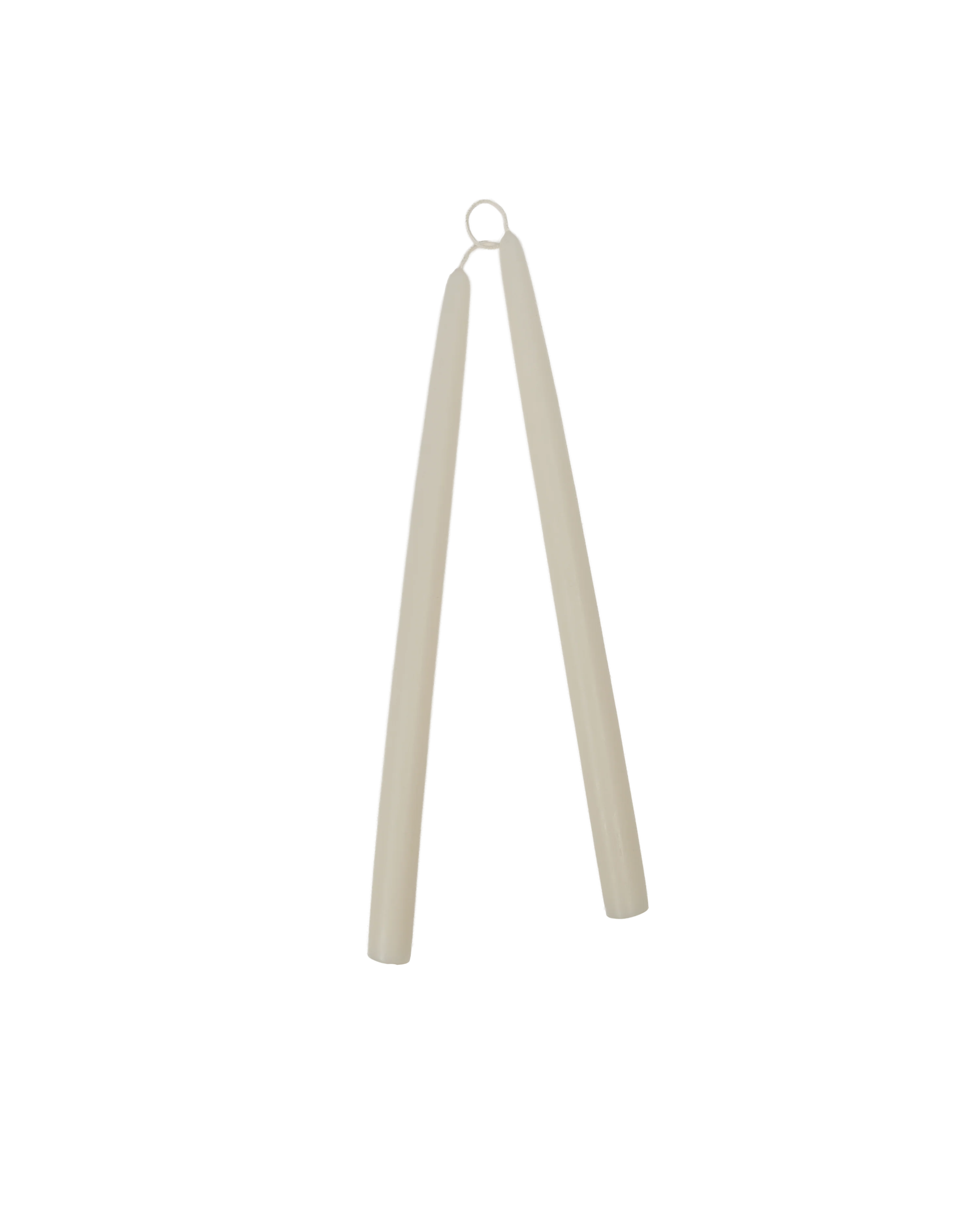 Drippy Beeswax Taper Candle - Ivory - Image 5